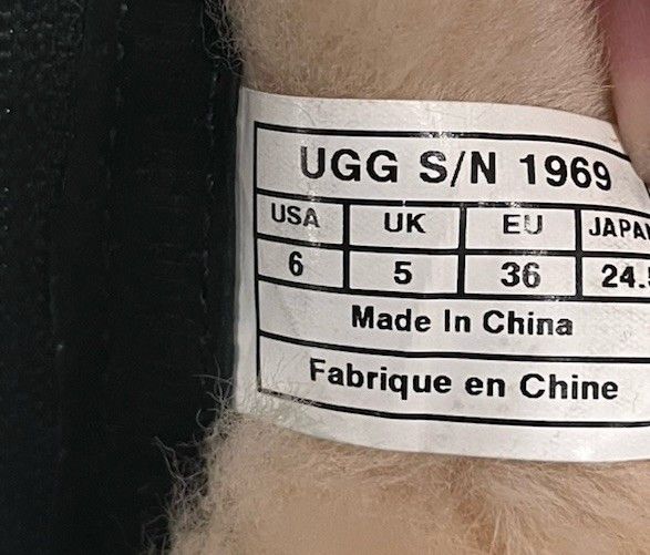 Ugg UGG Kengsington Leather Sheepskin Buckles Moto Boots Size US 6 / IT 36 - 9 Thumbnail