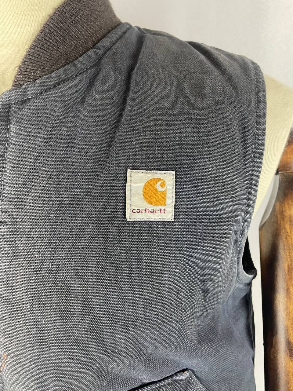 Carhartt Carhartt Vest Vintage Workwear Black Size US S / EU 44-46 / 1 - 3 Thumbnail