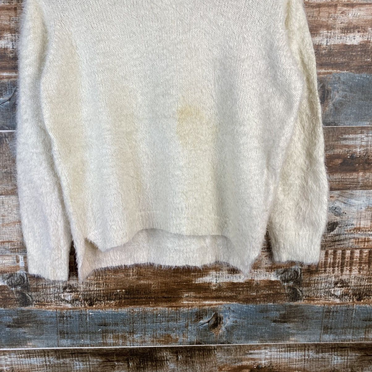 Vintage DL Japanese Brand White Knitwear #C1044 Size S / US 4 / IT 40 - 3 Thumbnail