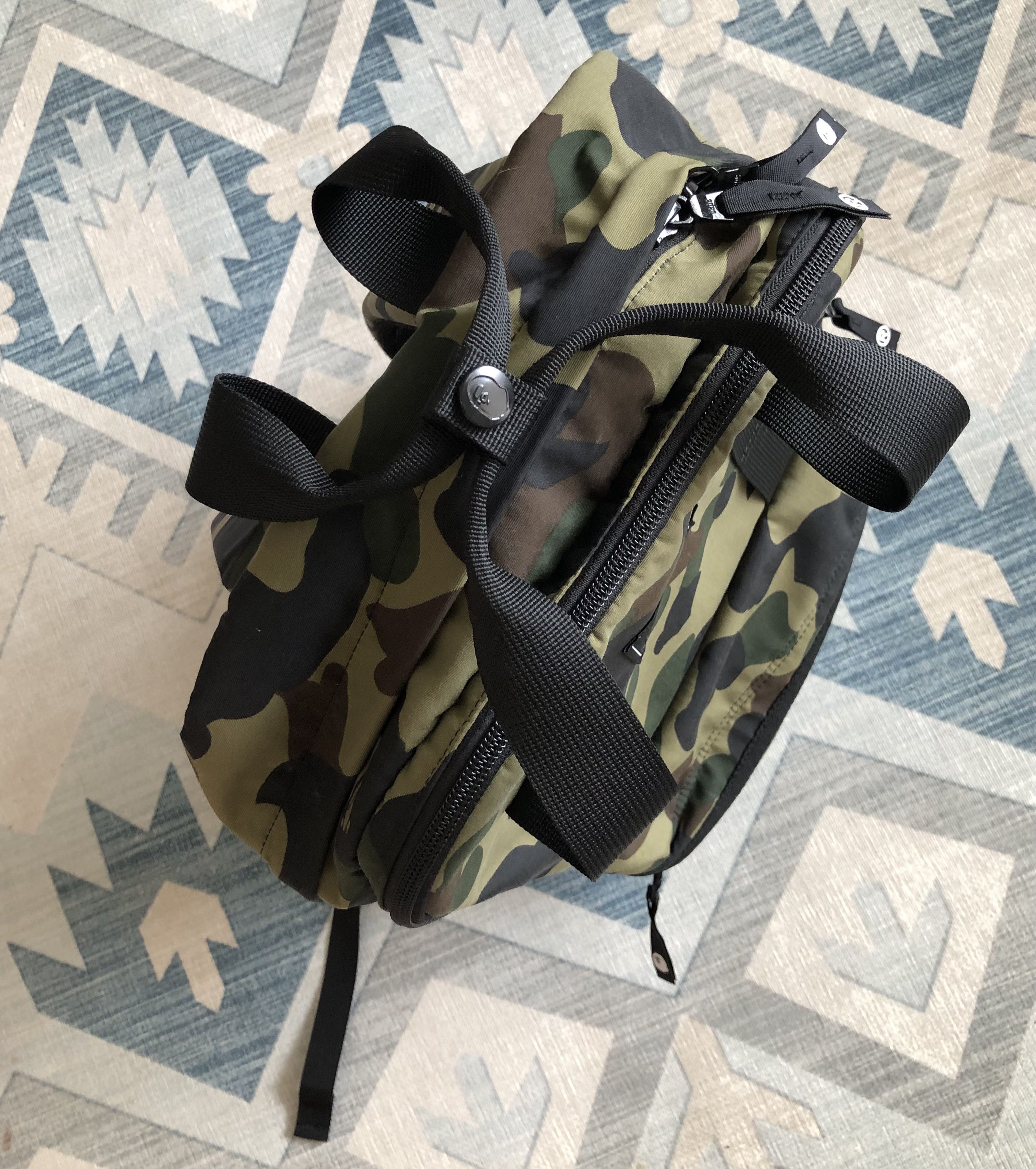 Bape 1ST CAMO BACKPACK Size ONE SIZE - 13 Thumbnail