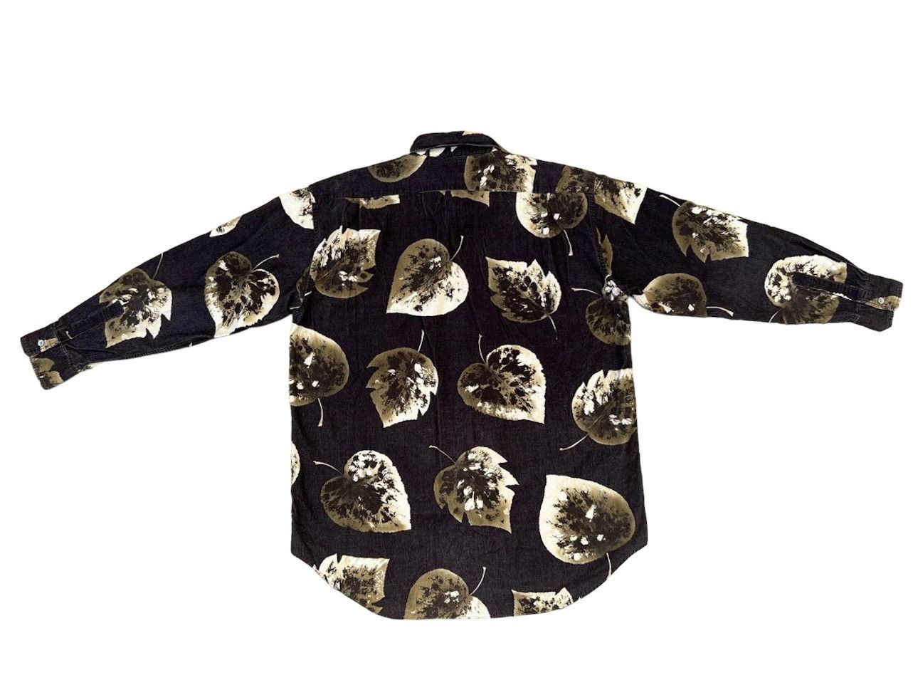 Paul Smith Paul Smith London Made in Japan Printed Leaf Corduroy Shirt Size US L / EU 52-54 / 3 - 2 Thumbnail