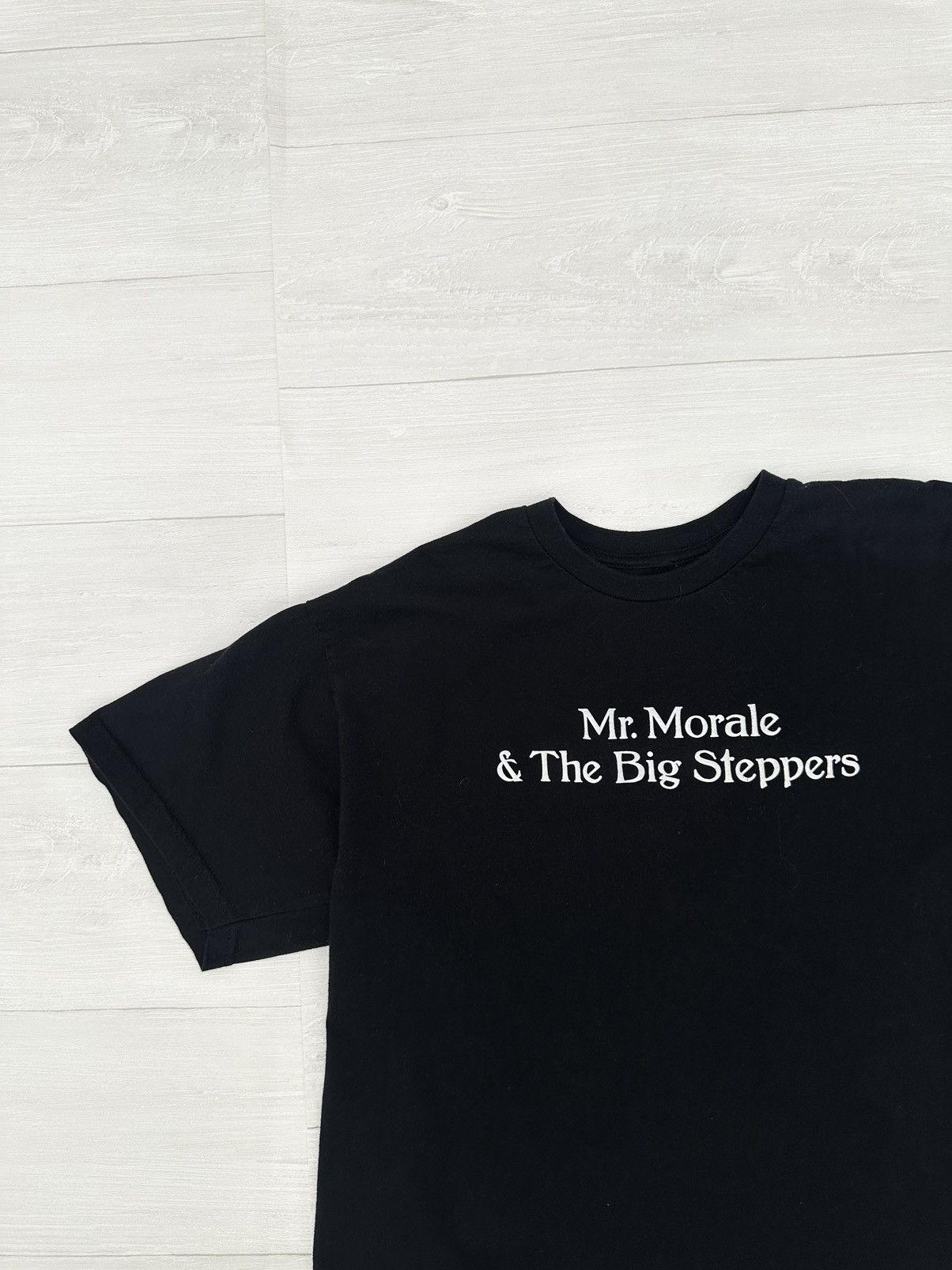 Kendrick Lamar Mr. Morale & the Big Steppers Black Album Logo Tee Sz. Large Size US L / EU 52-54 / 3 - 2 Thumbnail