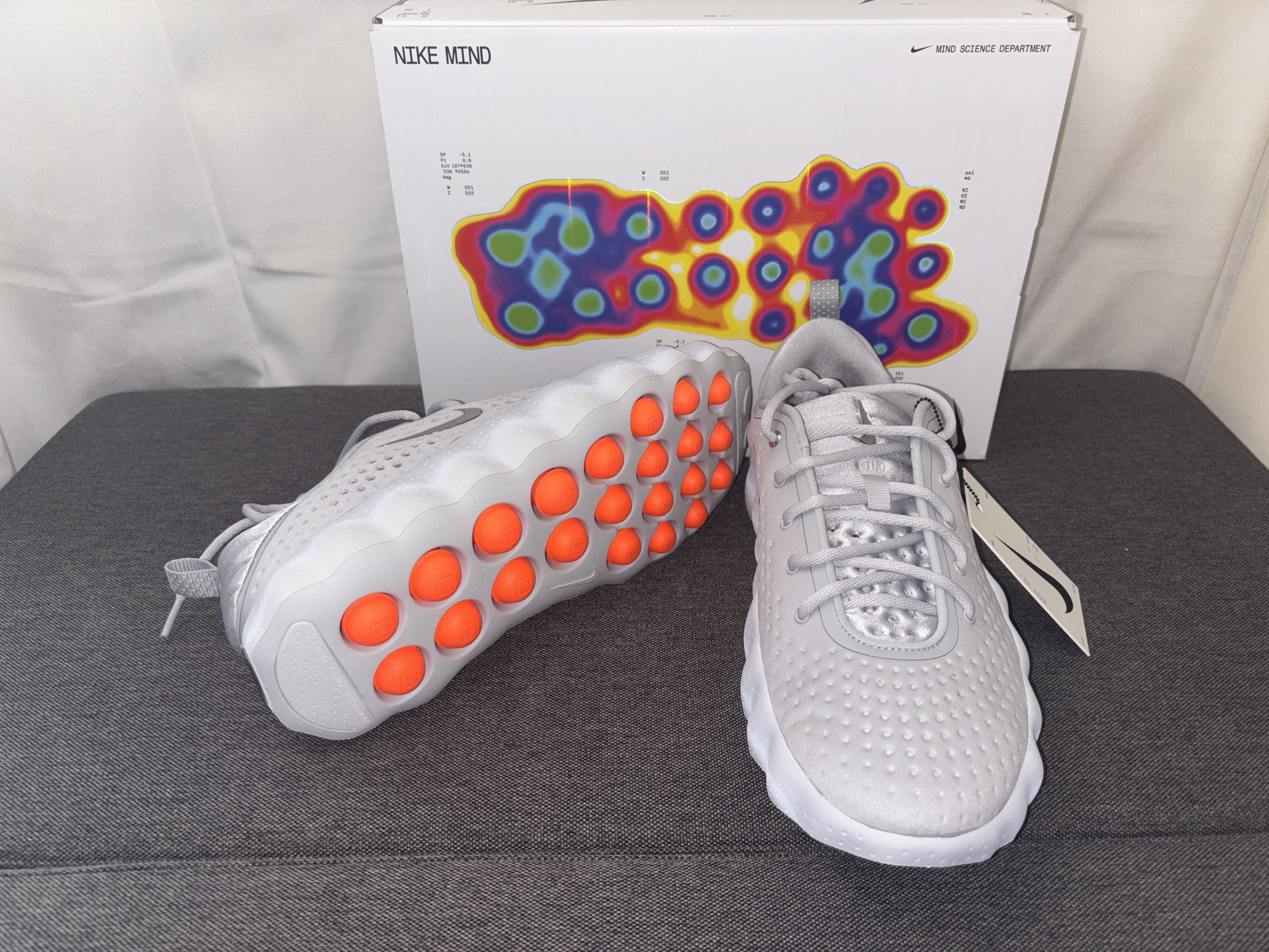 Nike Nike Mind 002 Light Smoke Grey (2026) Men’s 12 HQ4308-003 Size US 12 / EU 45 - 18 Thumbnail