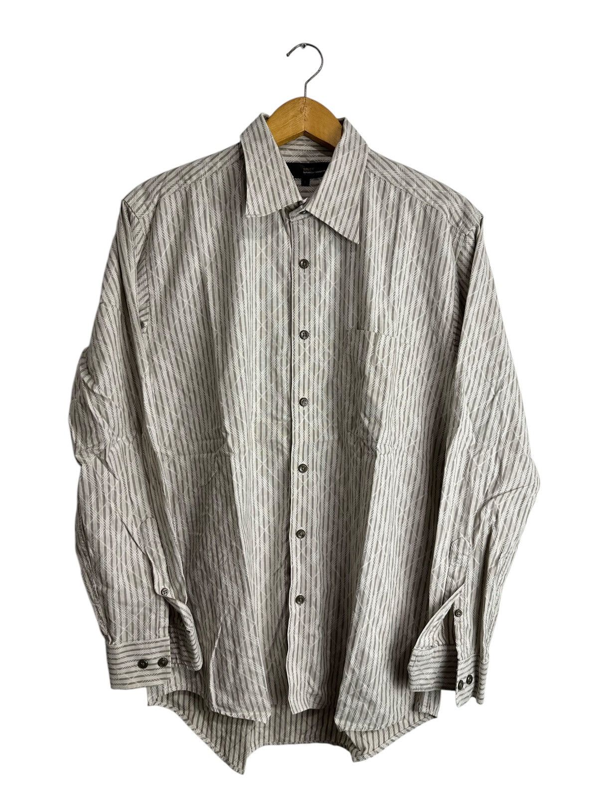 Kansai Yamamoto KANSAI YAMAMOTO SHIRT BUTTON WESTERN ISSEY YOHJI STYLE Size US L / EU 52-54 / 3 - 1 Thumbnail