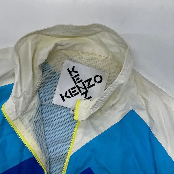 KENZO Color Block Windbreaker Jacket for Men -2507
