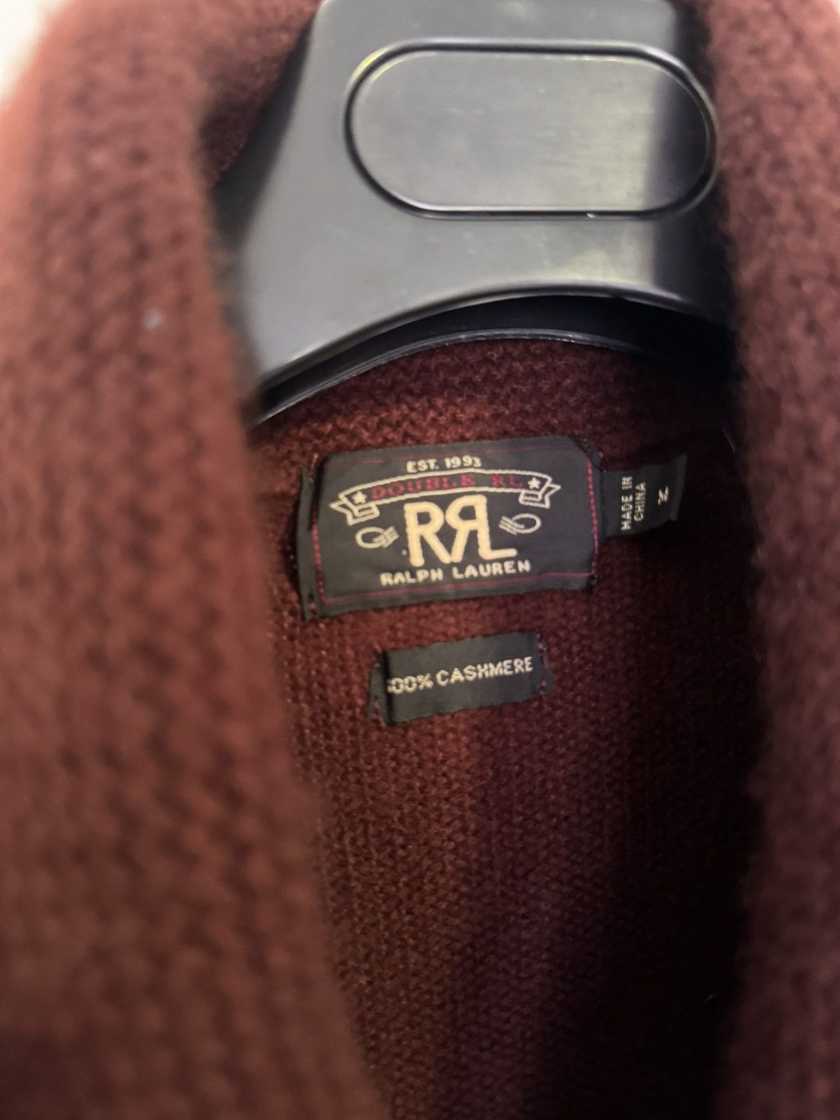 RRL Ralph Lauren RRL Shawl Cashmere Cardigan - Medium -Gently Used Size US M / EU 48-50 / 2 - 5 Thumbnail