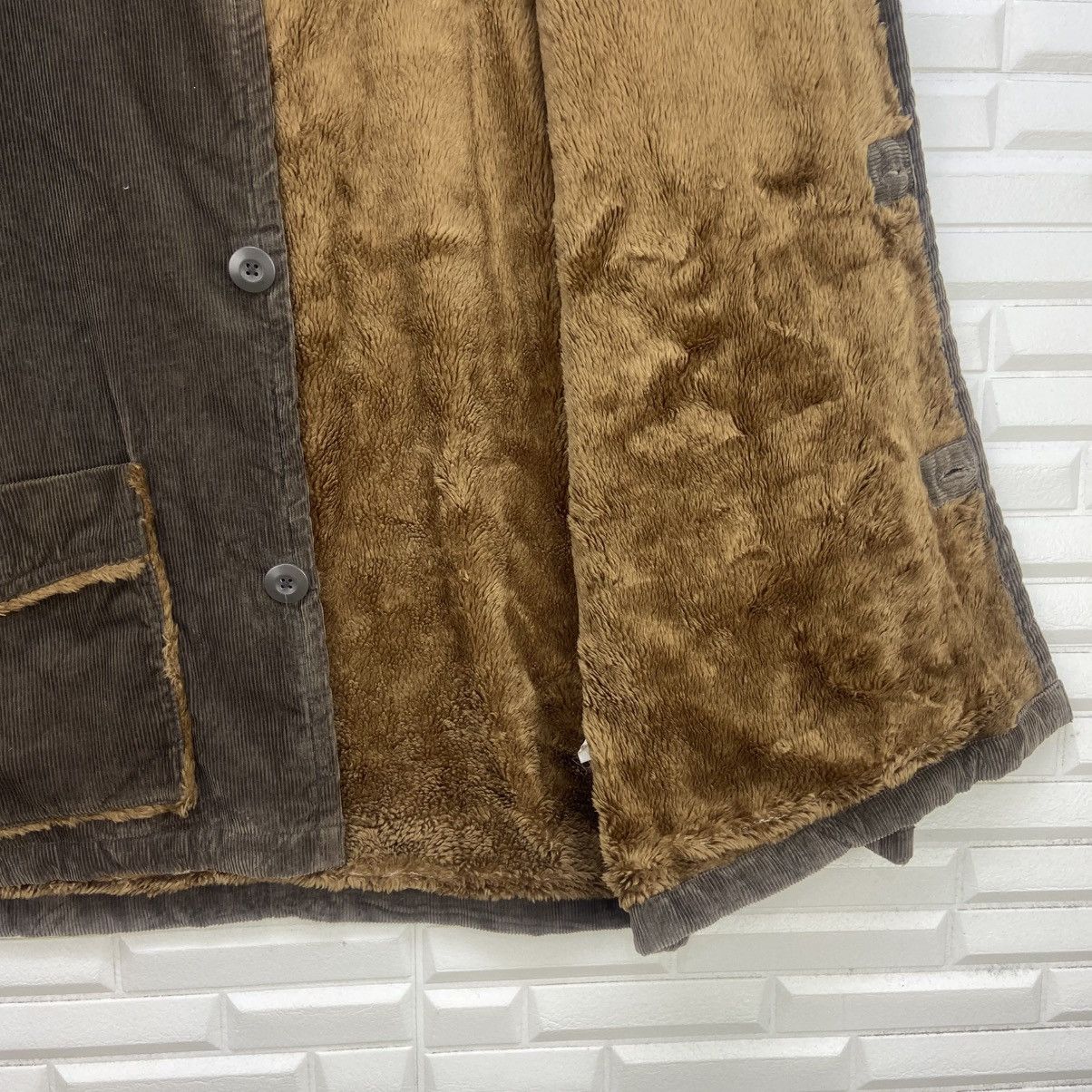 Japanese Brand Jeaning Garage Corduroy Sherpa Heavy Coat Size US XL / EU 56 / 4 - 14 Thumbnail