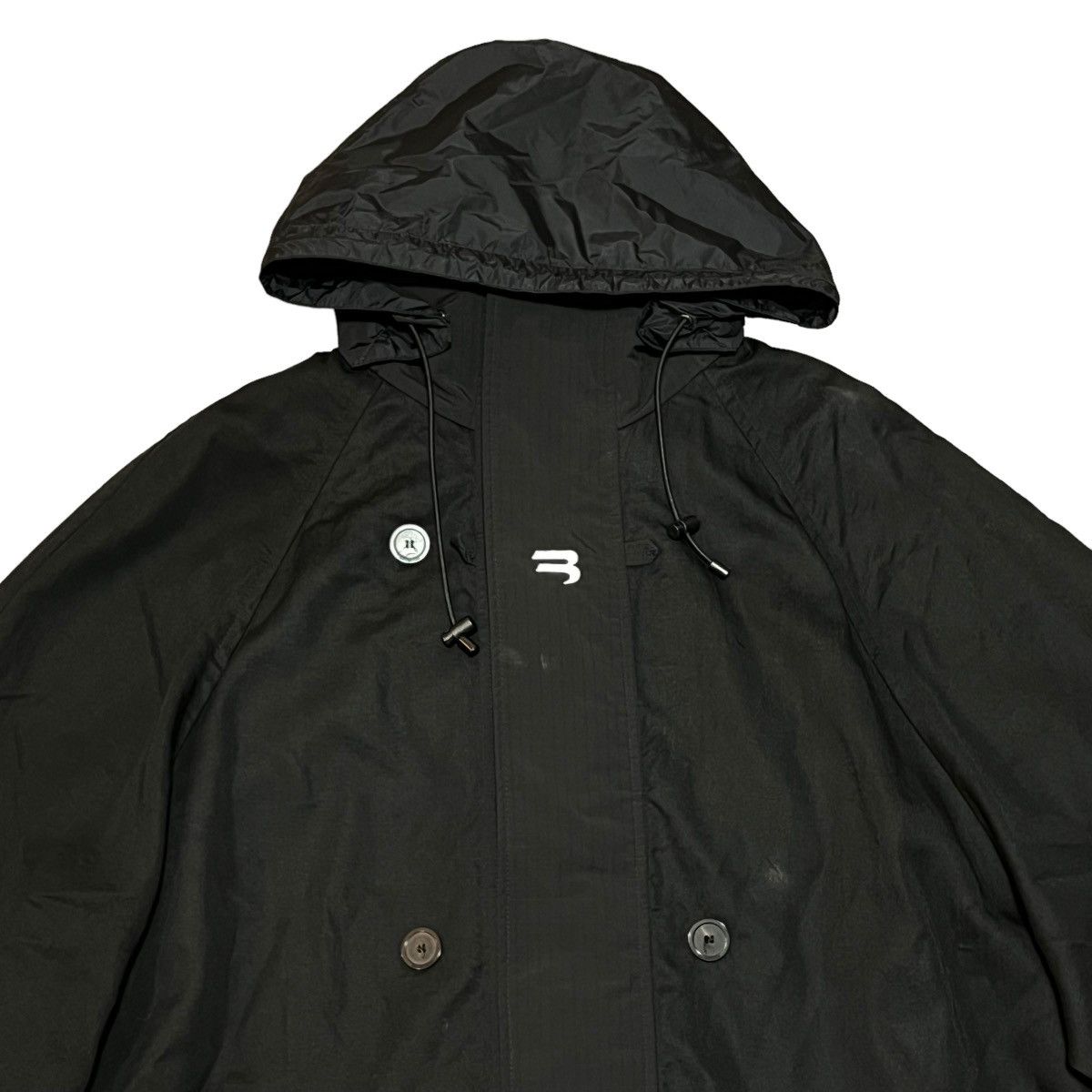 Balenciaga BALENCIAGA 2021AW OVERSIZED HYBRID TRENCH COAT JACKET Size US S / EU 44-46 / 1 - 9 Thumbnail