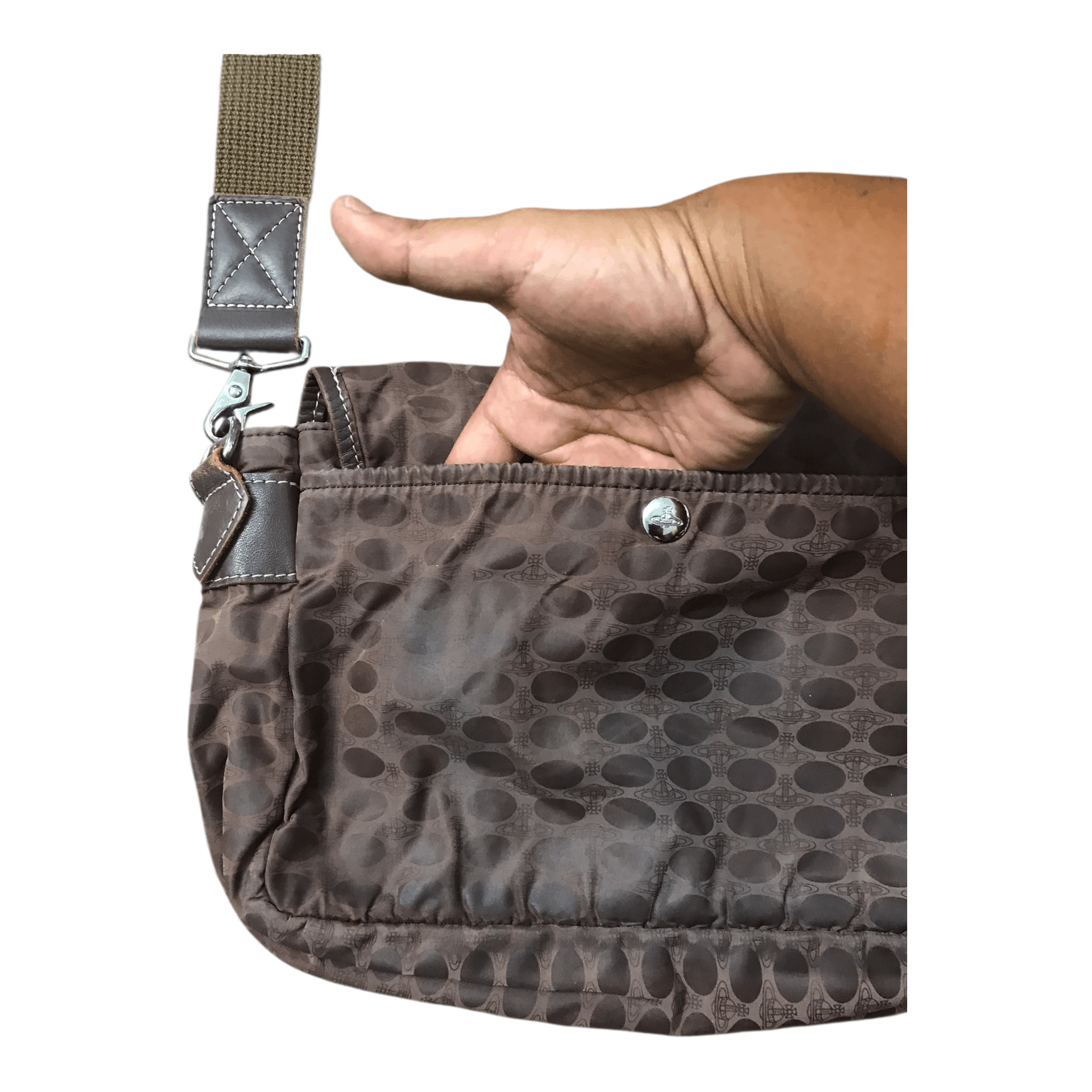 Vivienne Westwood Vivienne Westwood Monogram Faded Sling Bag Size ONE SIZE - 7 Thumbnail
