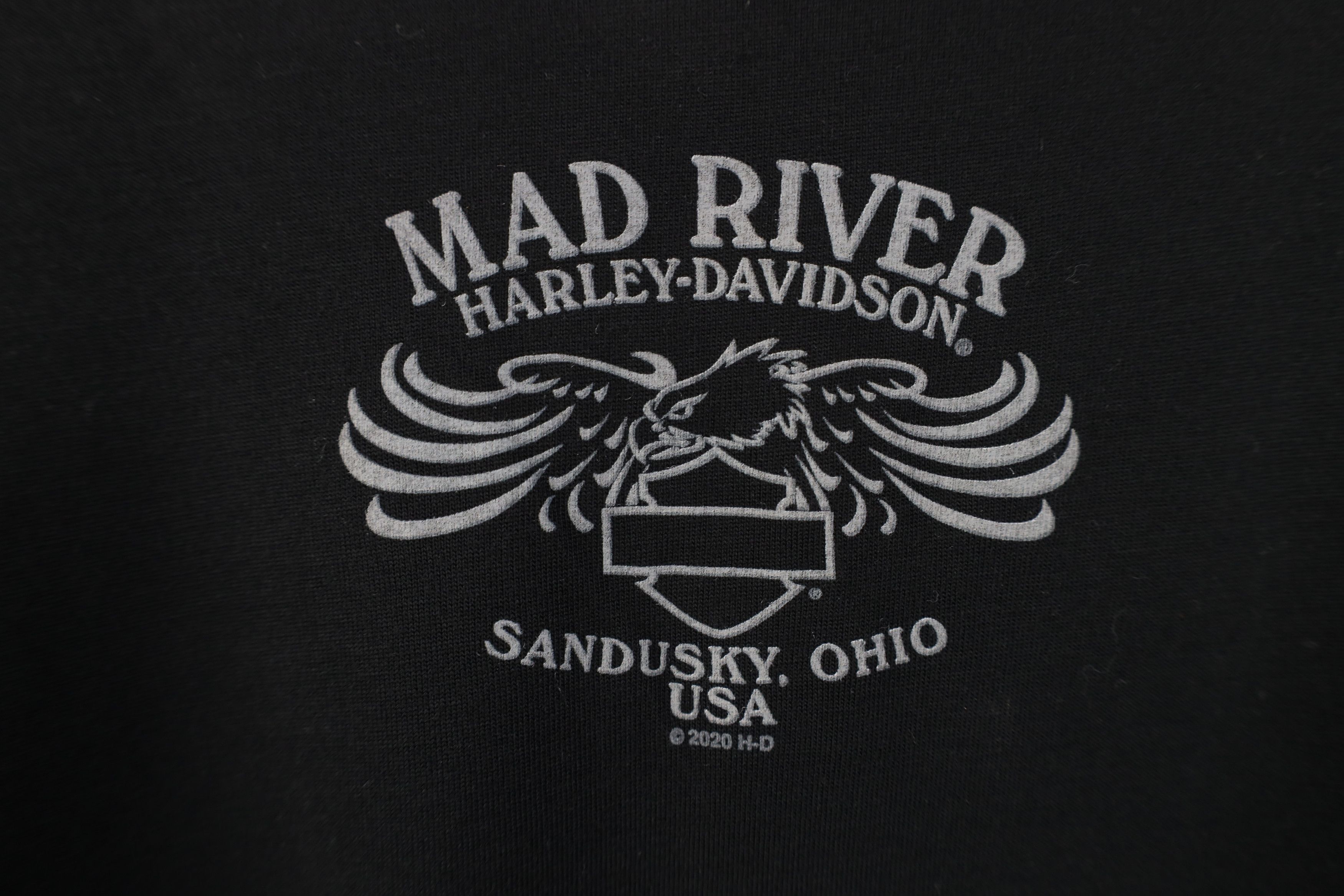 Harley Davidson Y2K Harley Davidson Sequin Knit Raglan T-Shirt Black Size S / US 4 / IT 40 - 9 Thumbnail