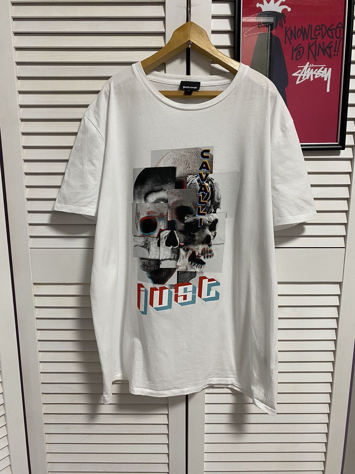 Just Cavalli T-Shirt Just Cavalli Graphic Print Luxury Tee Size US L / EU 52-54 / 3 - 1 Thumbnail