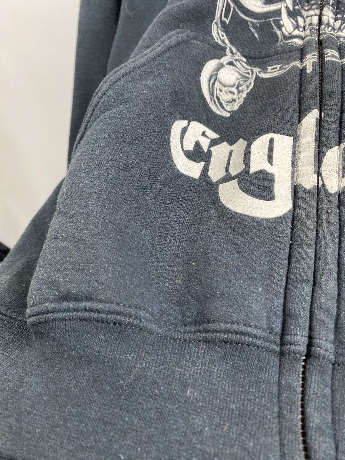 Gildan 00s Motorhead band opium punk distressed sun faded hoodie Size US M / EU 48-50 / 2 - 9 Thumbnail