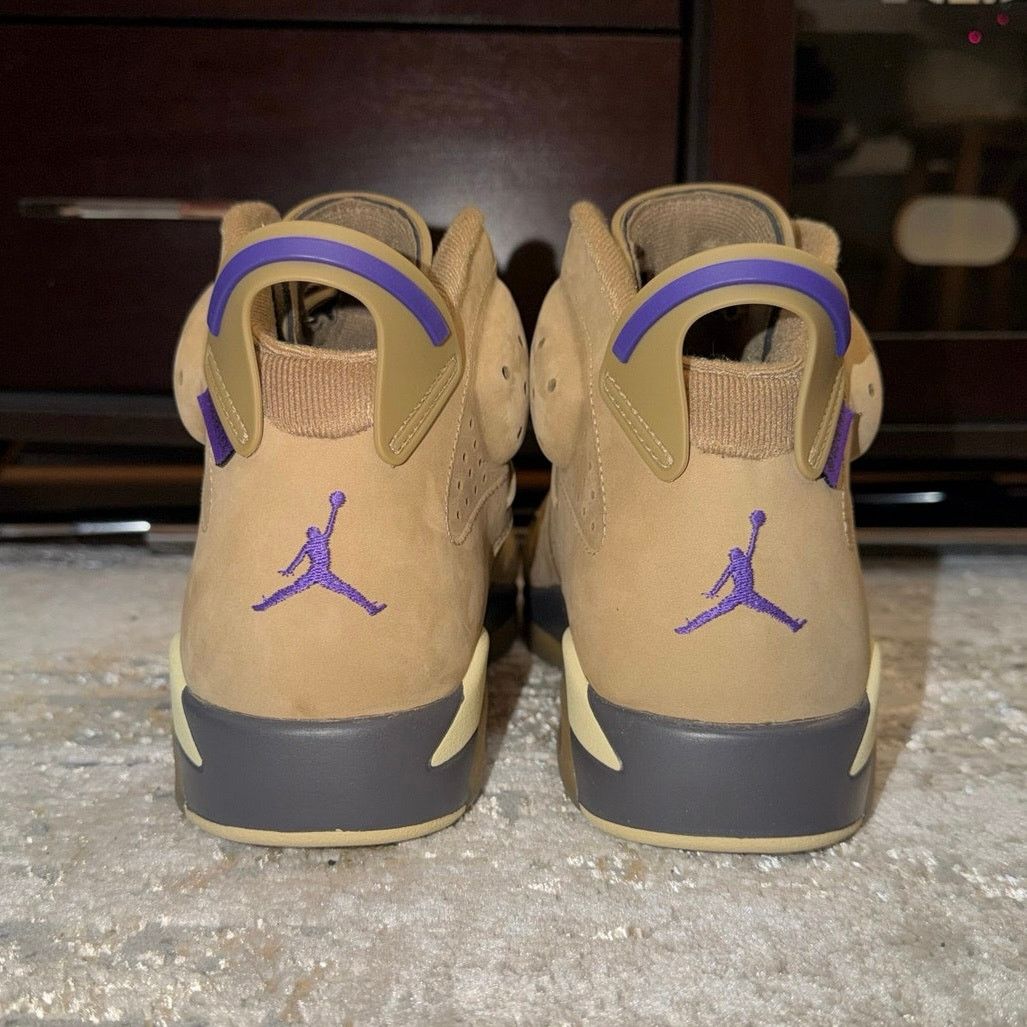 Nike Jordan 6 Gore-Tex Brown Kelp Women’s 12/ Mens 10.5 Brand New Size US 12 / IT 42 - 4 Thumbnail