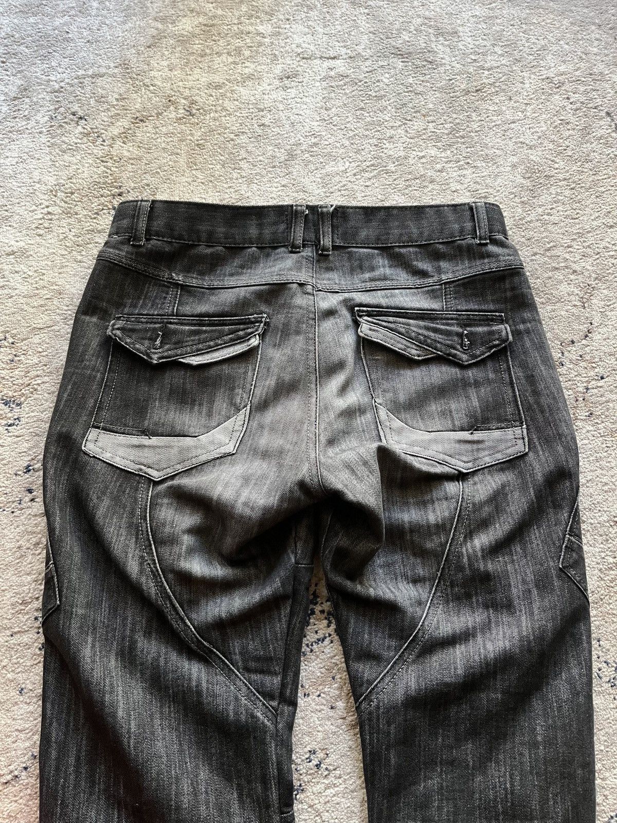 Hysteric Glamour × Japanese Brand 💥WASHED HYSTERIC GLAMOUR BALENCIAGA STYLE JAPANESE JEANS Size US 30 / EU 46 - 5 Thumbnail
