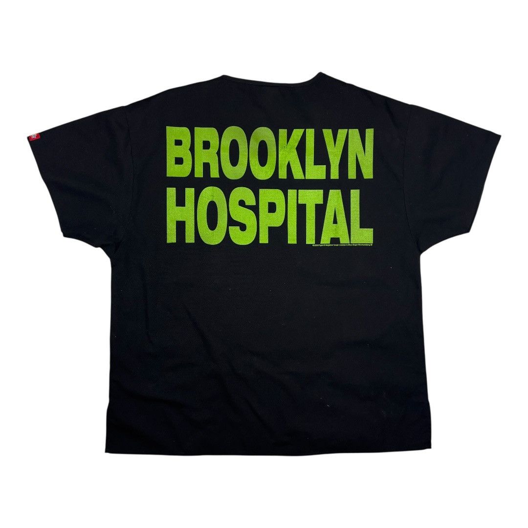 Band Tees Type O Negative x Dickies – Brooklyn Hospital Scrub Top 2003 Size US L / EU 52-54 / 3 - 2 Thumbnail