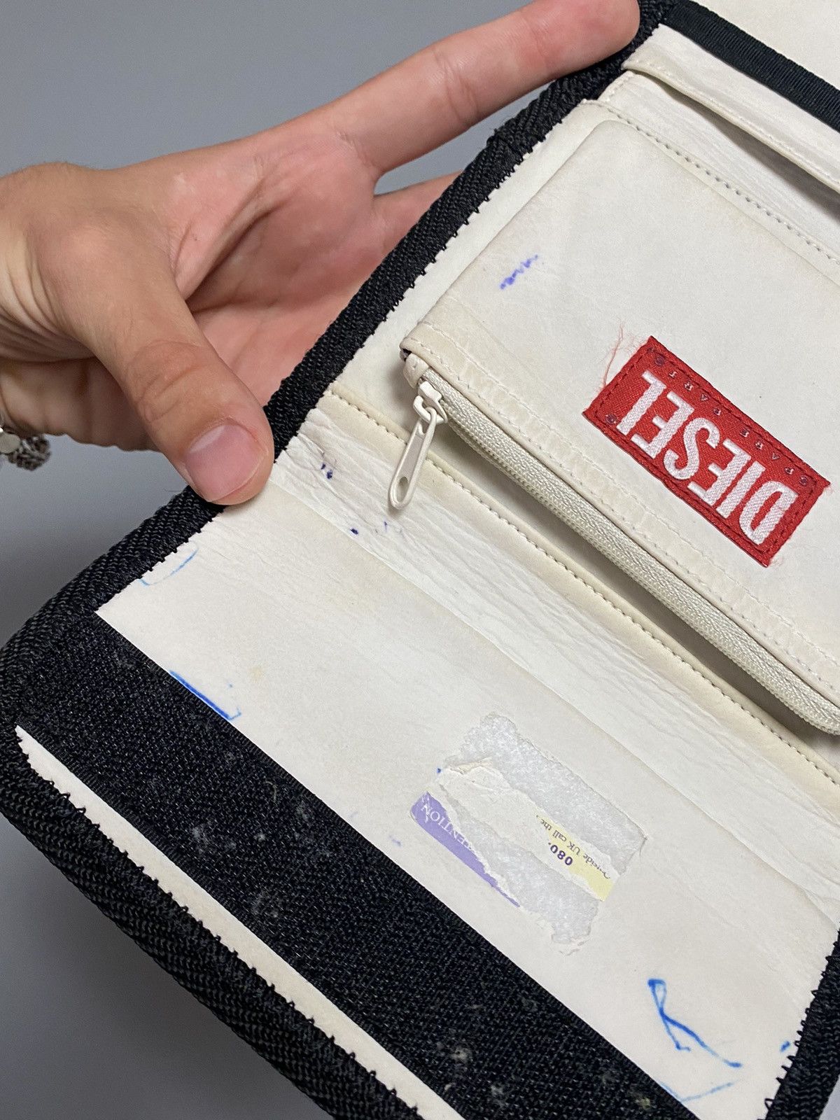 Diesel Diesel 2 in 1 vintage wallet coin holder Size ONE SIZE - 8 Thumbnail