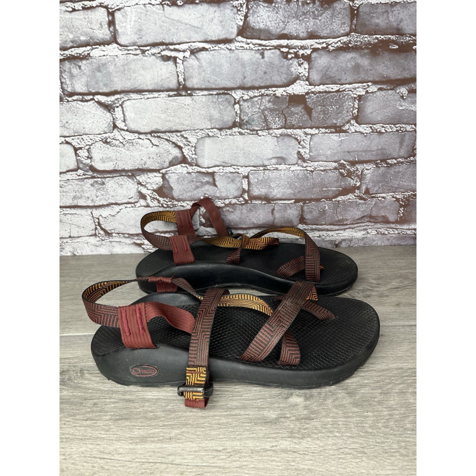 Chaco Chaco Z2 Classic Fore Port Red Textile Strappy Sandals Men 1 Size US 12 / EU 45 - 14 Thumbnail