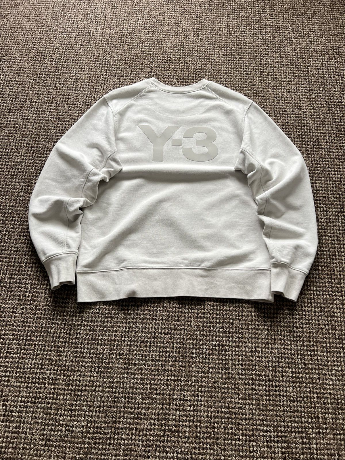 Yohji Yamamoto Y-3 Yohji Yamamoto Longsleeve Big Logo Size US L / EU 52-54 / 3 - 3 Thumbnail