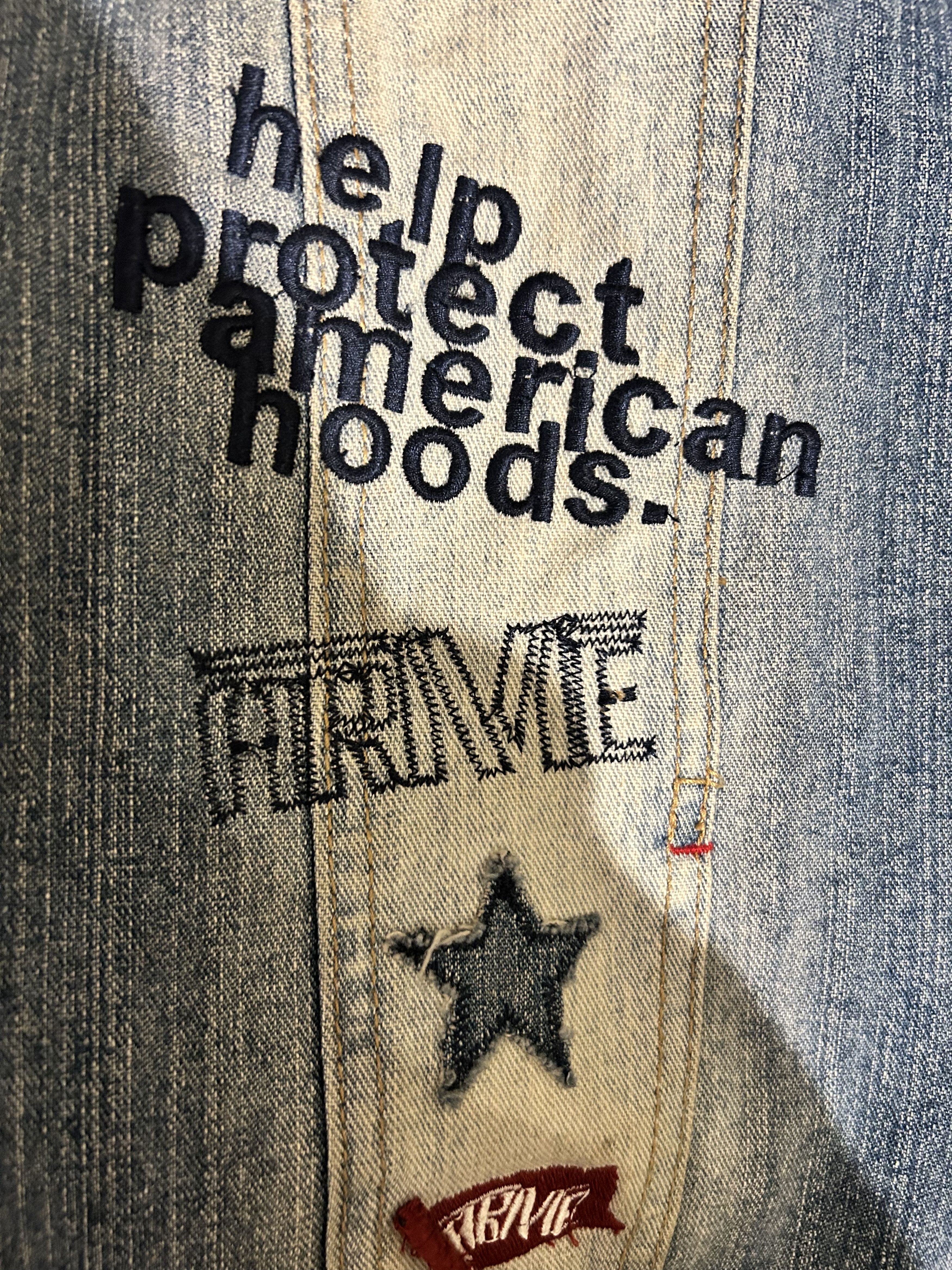 Other VINTAGE Arme “Welcome to the Hood” Size US XXL / EU 58 / 5 - 5 Thumbnail