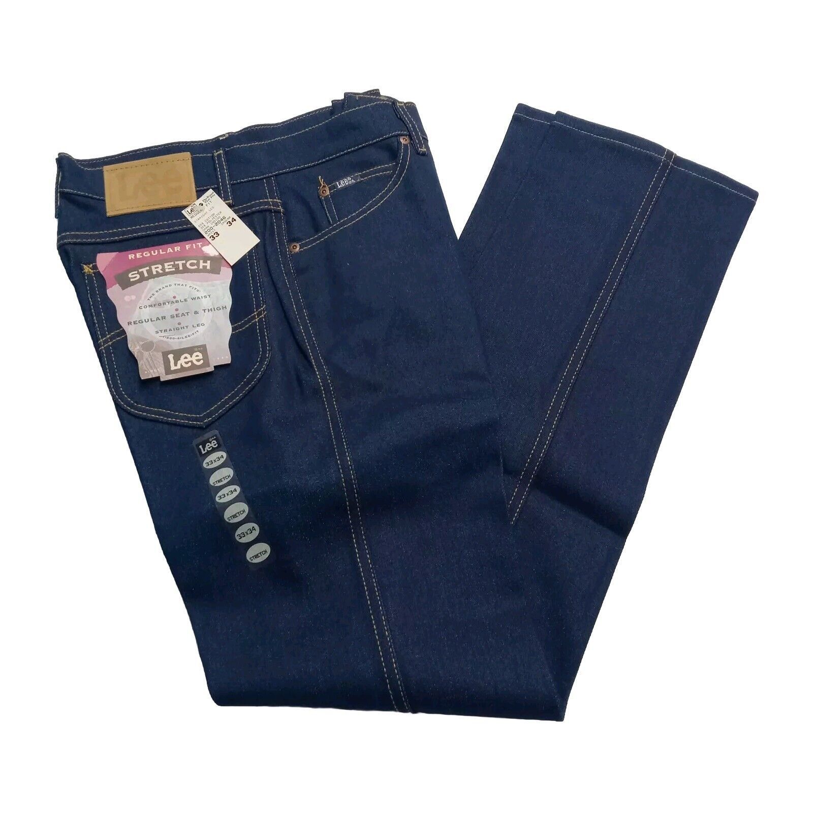 Lee Vintage Lee Jeans Men's Size 33x34 Regular Fit Straight Leg Size US 33 - 1 Thumbnail