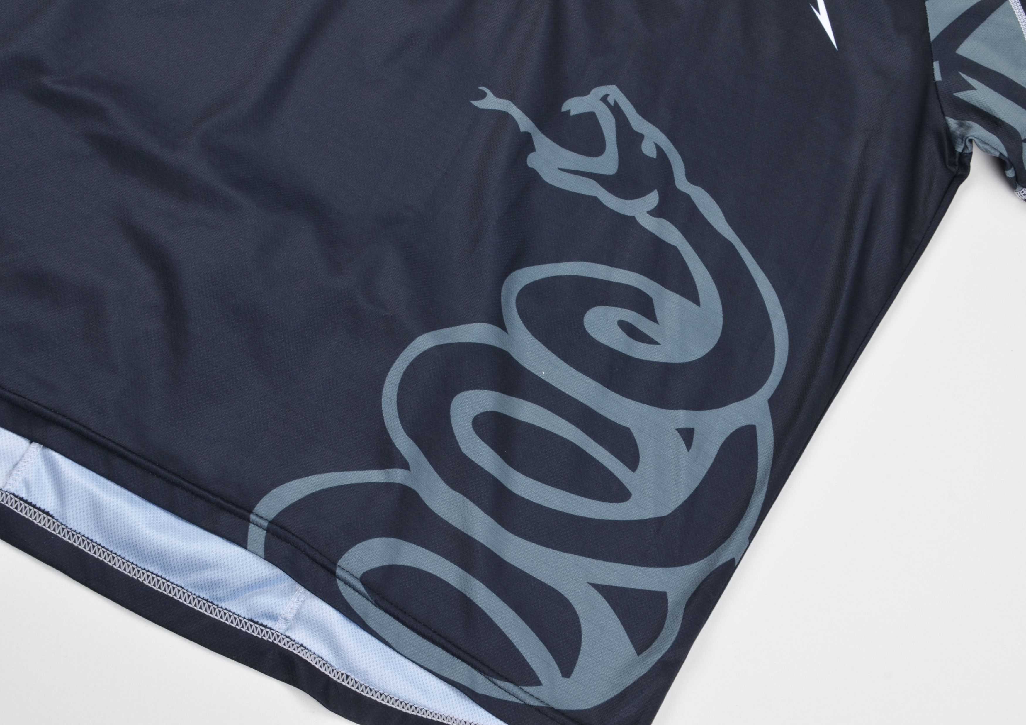 Metallica Vintage Primal Wear X Metallica BLack Snake Cycling Jersey Size US M / EU 48-50 / 2 - 4 Thumbnail