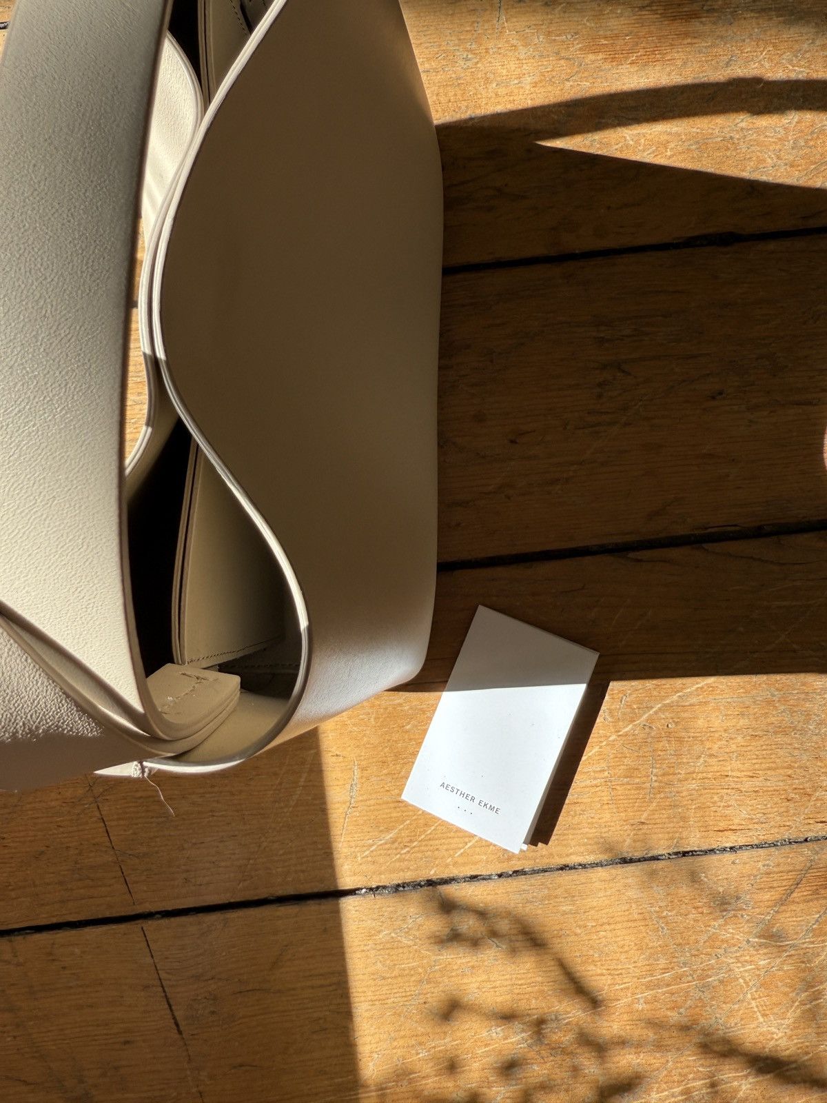 AESTHER EKME Aesther Ekme Cream Shoulder Bag Size ONE SIZE - 6 Thumbnail