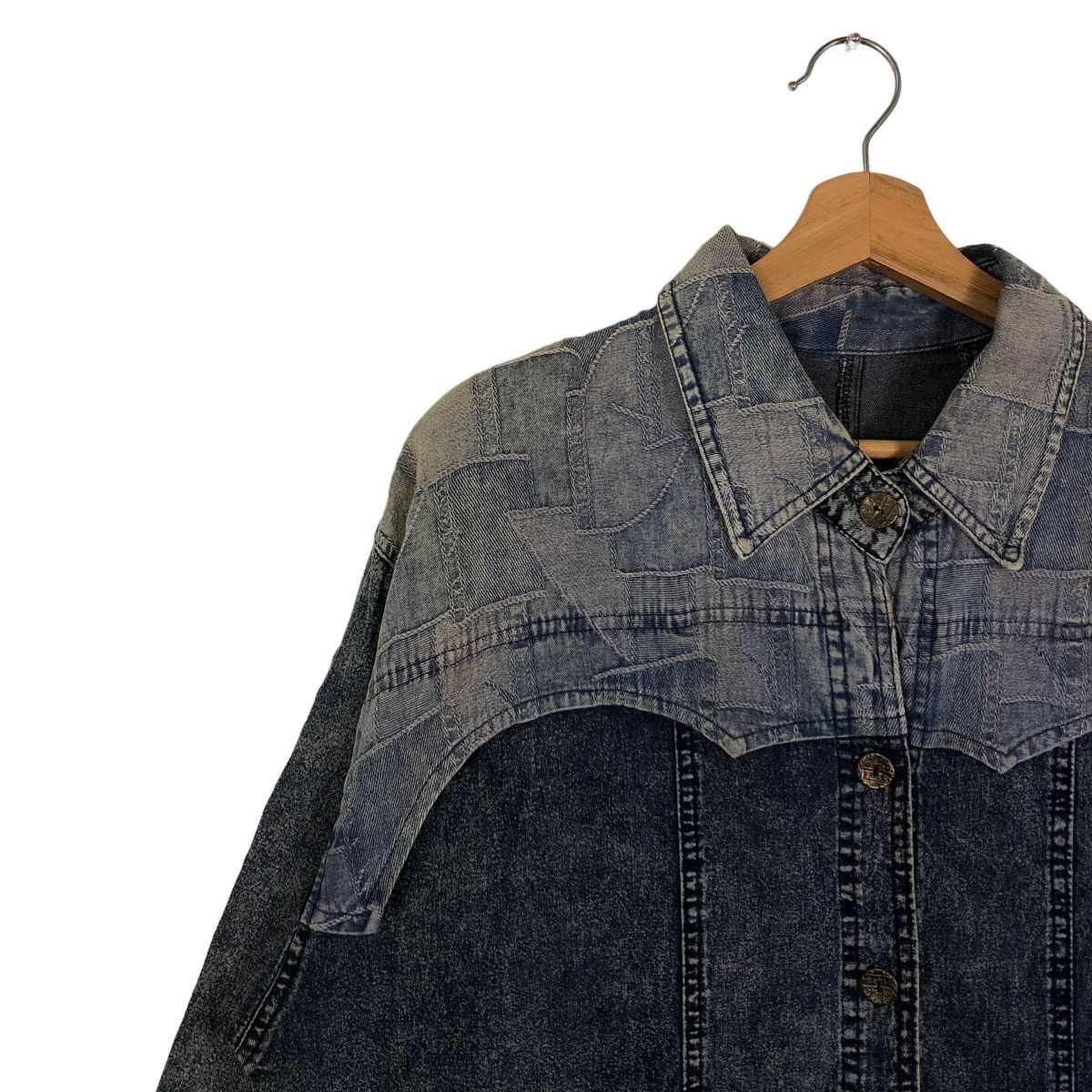 Japanese Brand 🔥90’s Vintage Sisoko Quilted Blue Blue Japan Jacket Size US M / EU 48-50 / 2 - 7 Thumbnail