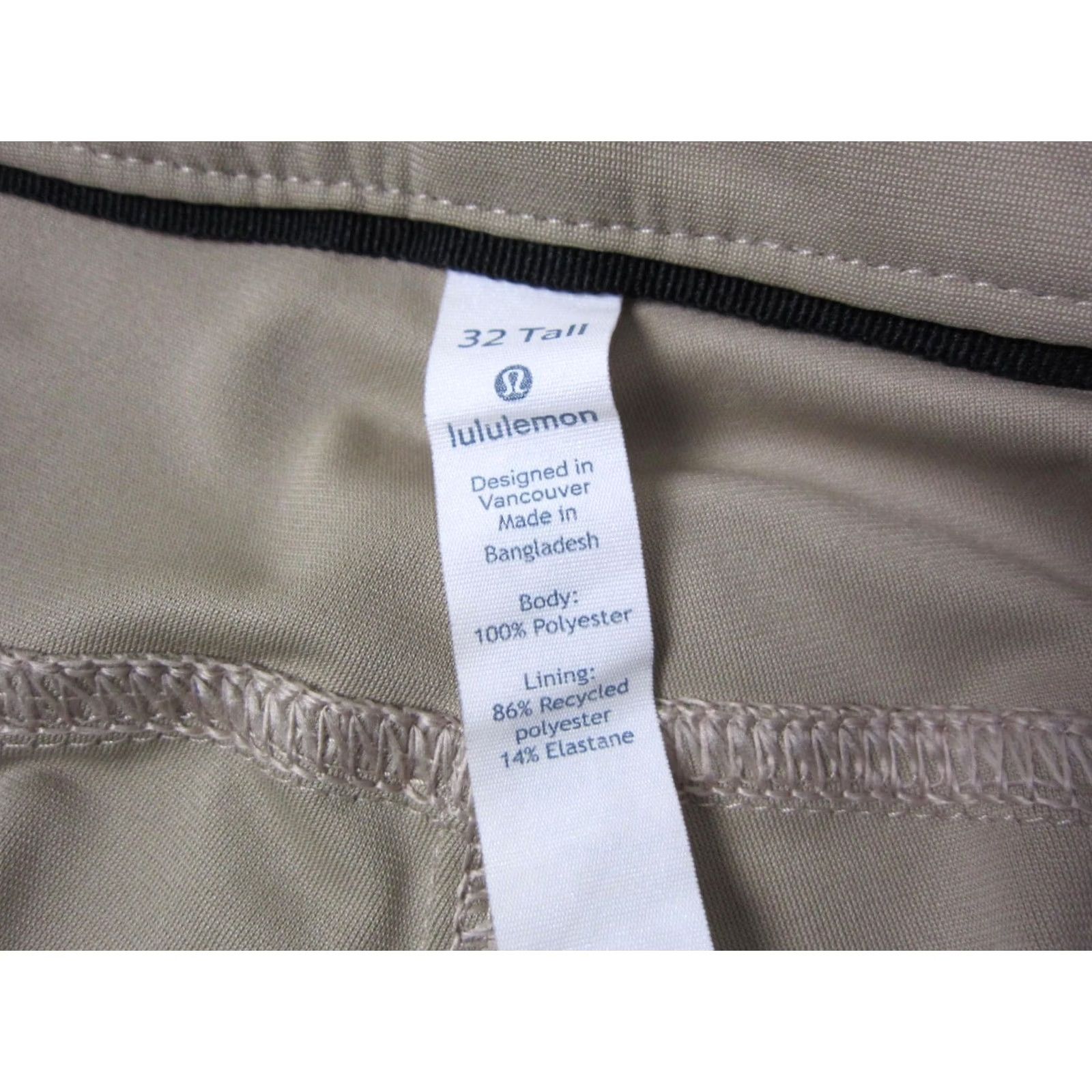 Lululemon Lululemon Pants Mens 32 Tall Brown Straight Performance Chino Commission Golf Size US 32 / EU 48 - 5 Thumbnail
