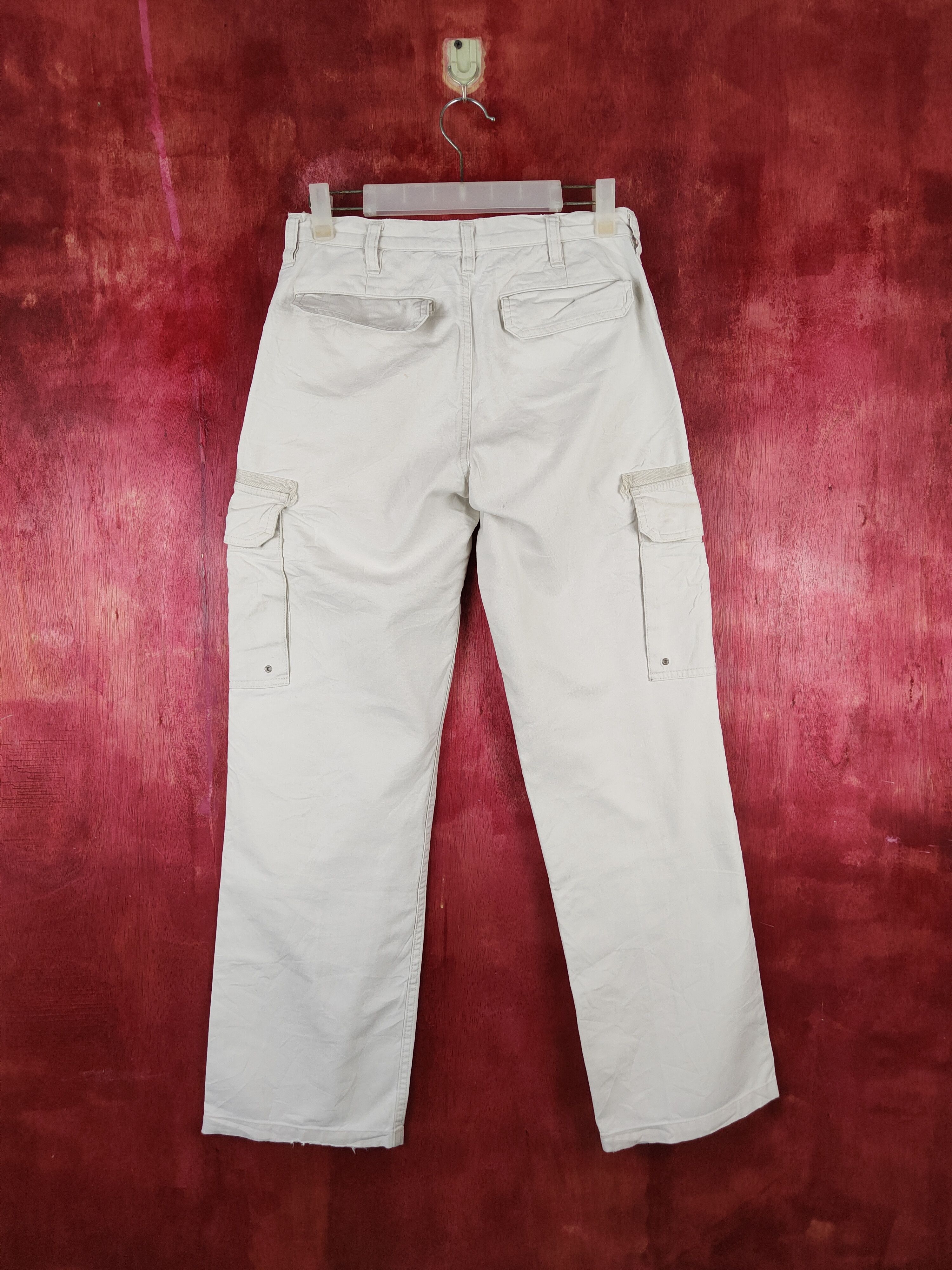 Japanese Brand × Uniqlo Uniqlo White Multipocket Tactical Cargo Pants #S1283 Size US 29 - 8 Thumbnail