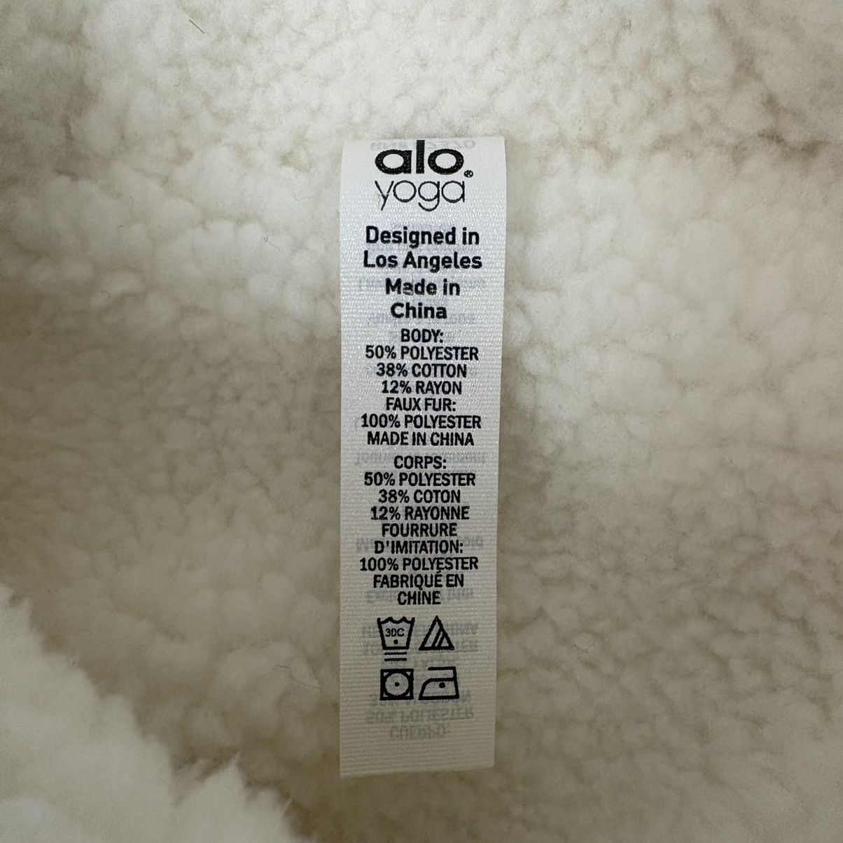 Alo Yoga ALO Yoga Heat Up Sherpa Lined Hoodie Size Small Size S / US 4 / IT 40 - 5 Thumbnail