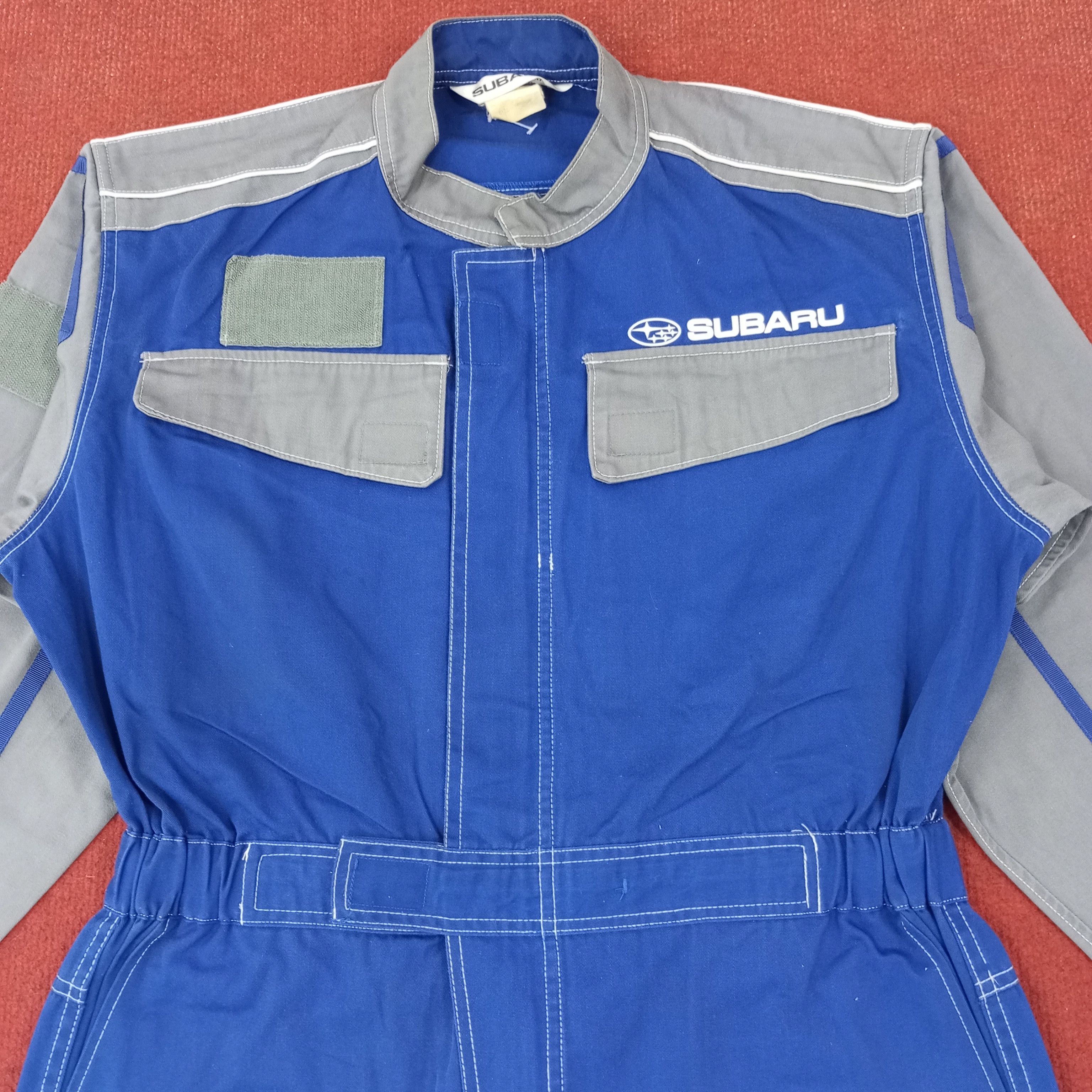 Japanese Brand × Vintage Subaru Japanese Motorsports Coverall Jacket c216n9 Size US M / EU 48-50 / 2 - 5 Thumbnail