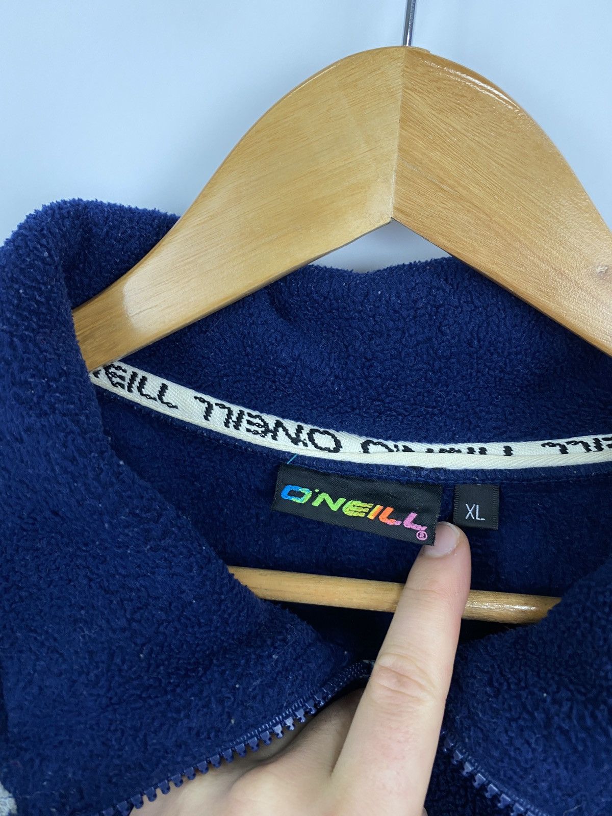 O'Neill 🇺🇸 Vintage 90s O’Neill Fleece 1/4 Zip Rare Retro Australia Size US XL / EU 56 / 4 - 5 Thumbnail