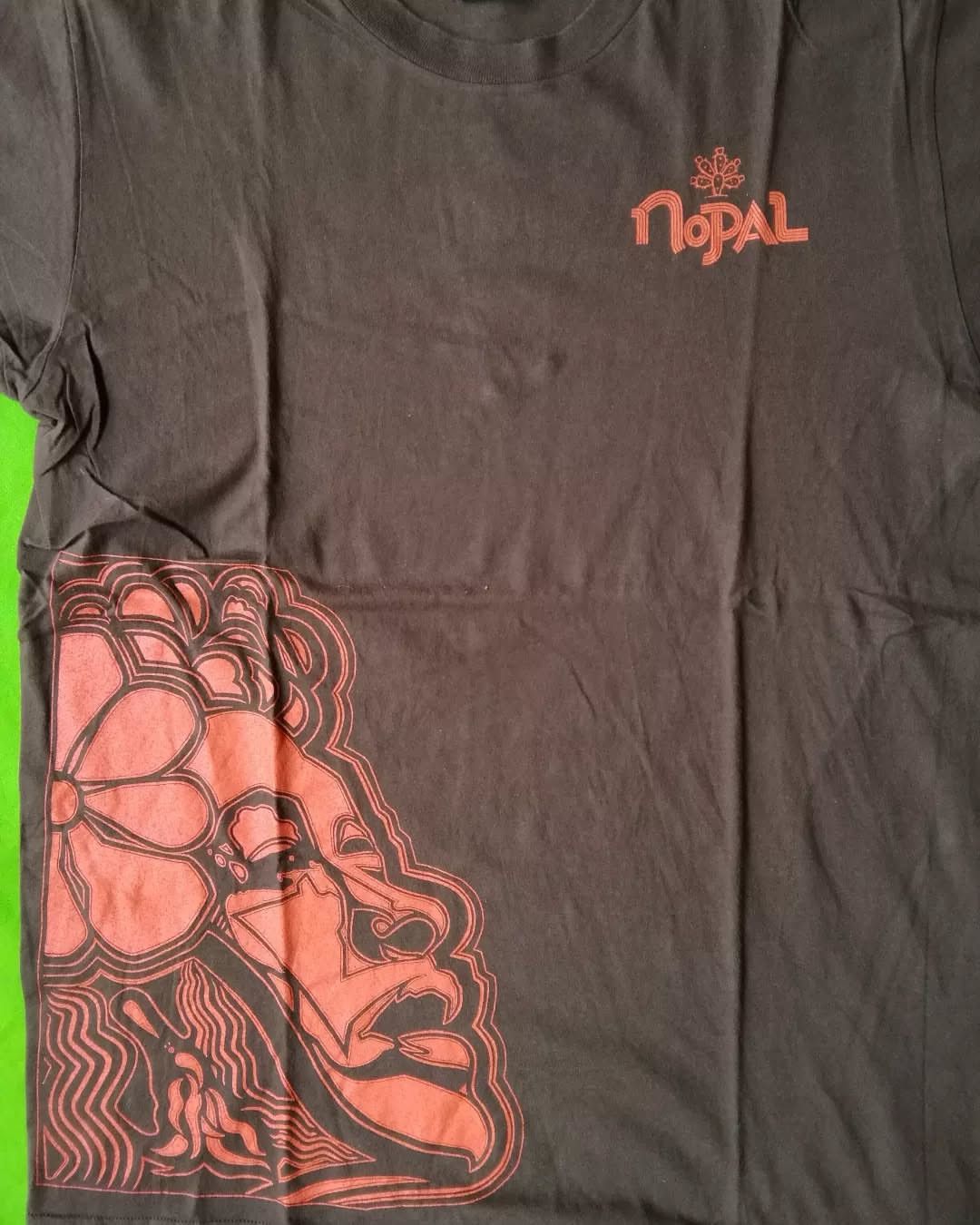 Japanese Brand × Vintage Nopal Apparel Head Art Brown Tees Size US S / EU 44-46 / 1 - 2 Thumbnail