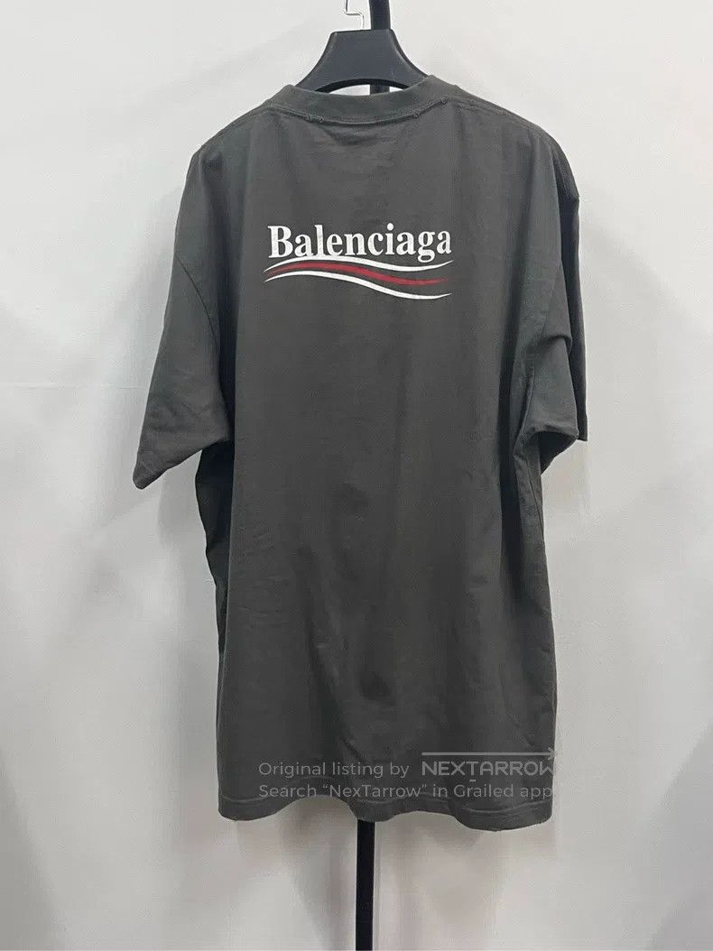 Balenciaga Balenciaga Letter Logo Printed Short Sleeve T-Shirt Size US S / EU 44-46 / 1 - 2 Thumbnail