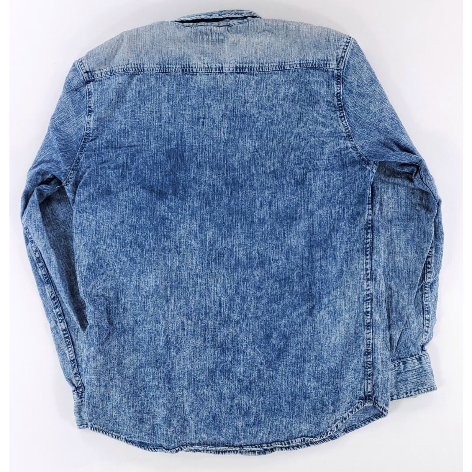 Levi's Levi's Denim Chambray Button-Down Shirt Blue Mens M Size US M / EU 48-50 / 2 - 3 Thumbnail