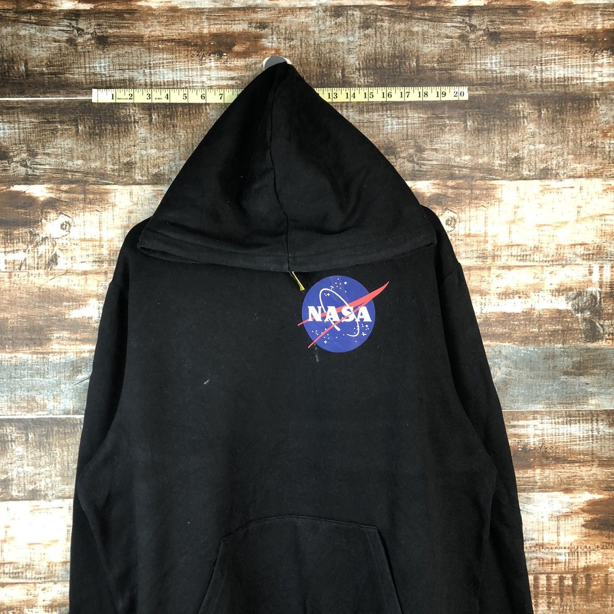 Nasa streetwear Black Hoodie #A2023