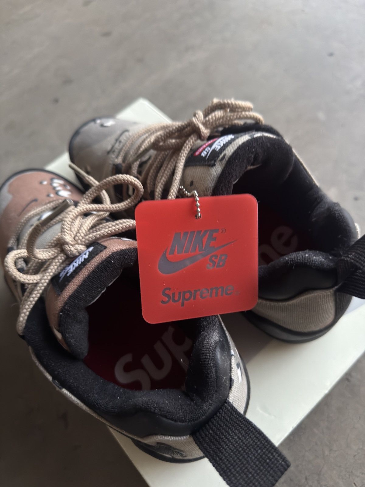 Nike × Supreme Supreme X Nike Sb Darwin Low Desert Camo Size 8.5 Size US 8.5 / EU 41-42 - 10 Thumbnail