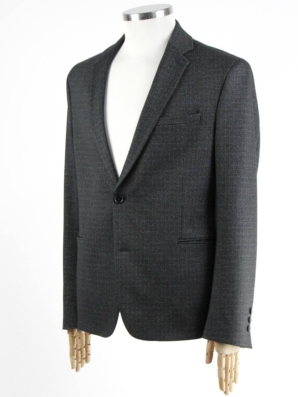 DRYKORN DRYKORN Knitted jacket with small check pattern Size 50R - 3 Thumbnail