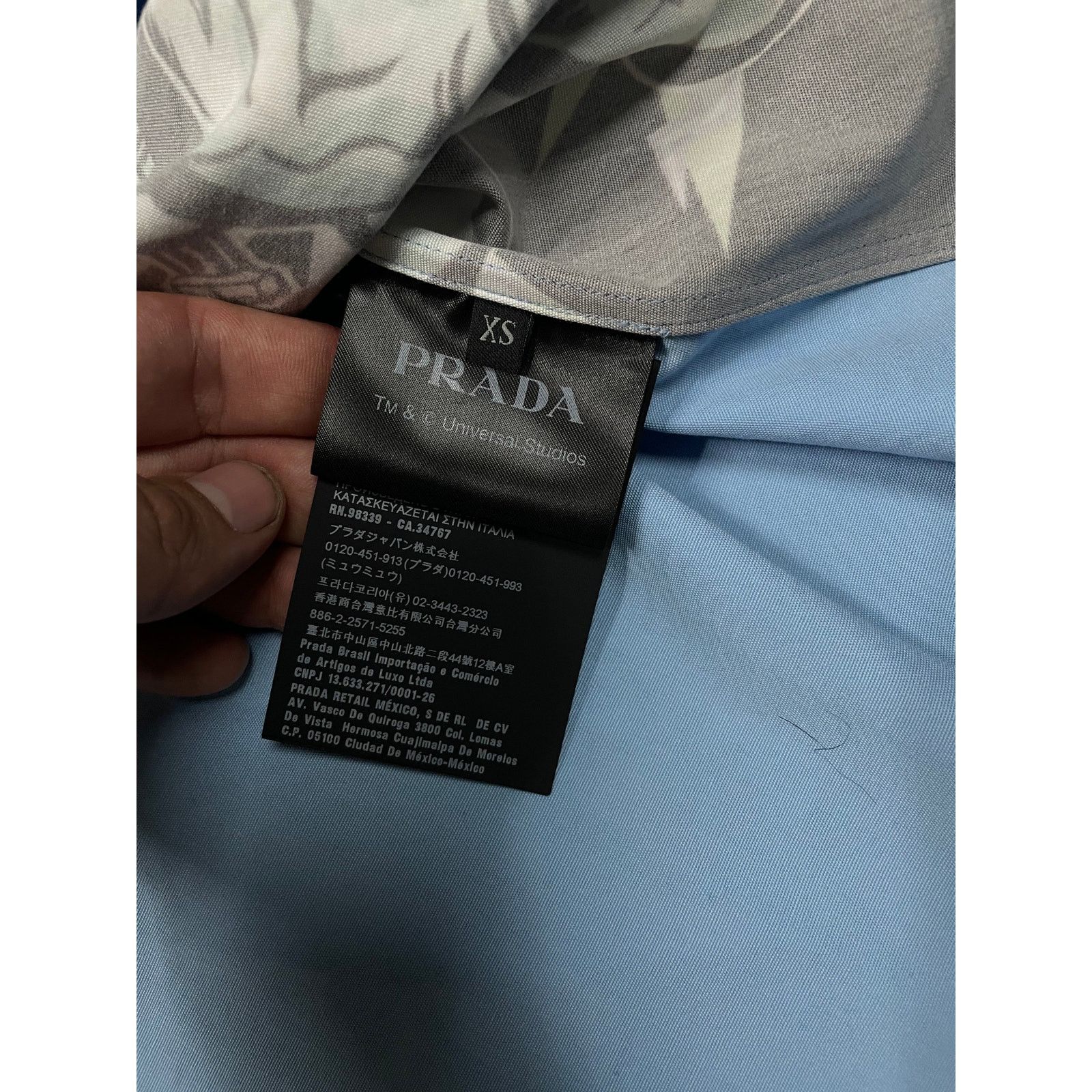 Prada Prada Frankenstein Button Up Double Panel XS Used Size US XS / EU 42 / 0 - 4 Thumbnail
