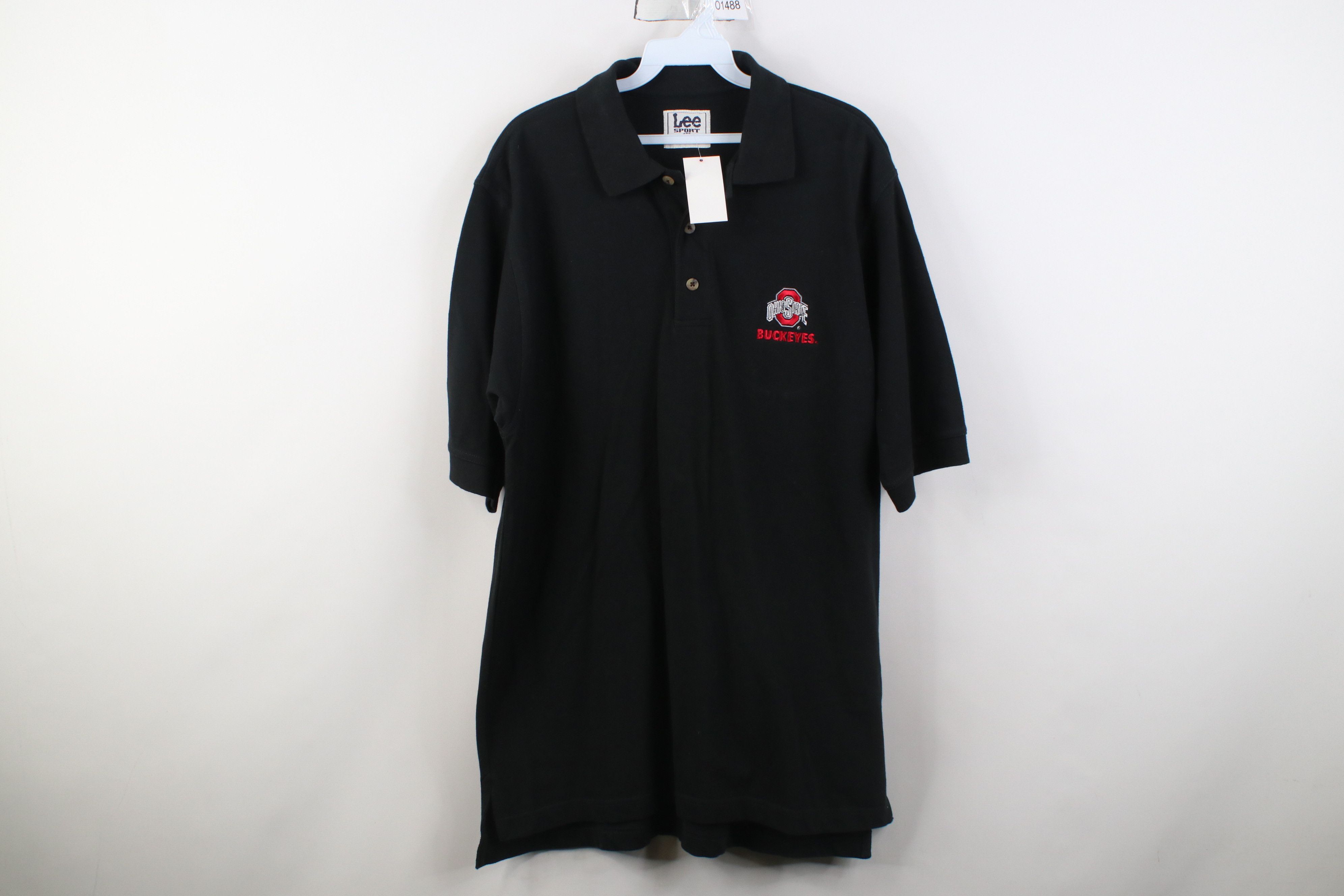 Vintage Deadstock Vintage 90s Ohio State University Golf Polo Shirt Size US M / EU 48-50 / 2 - 1 Thumbnail