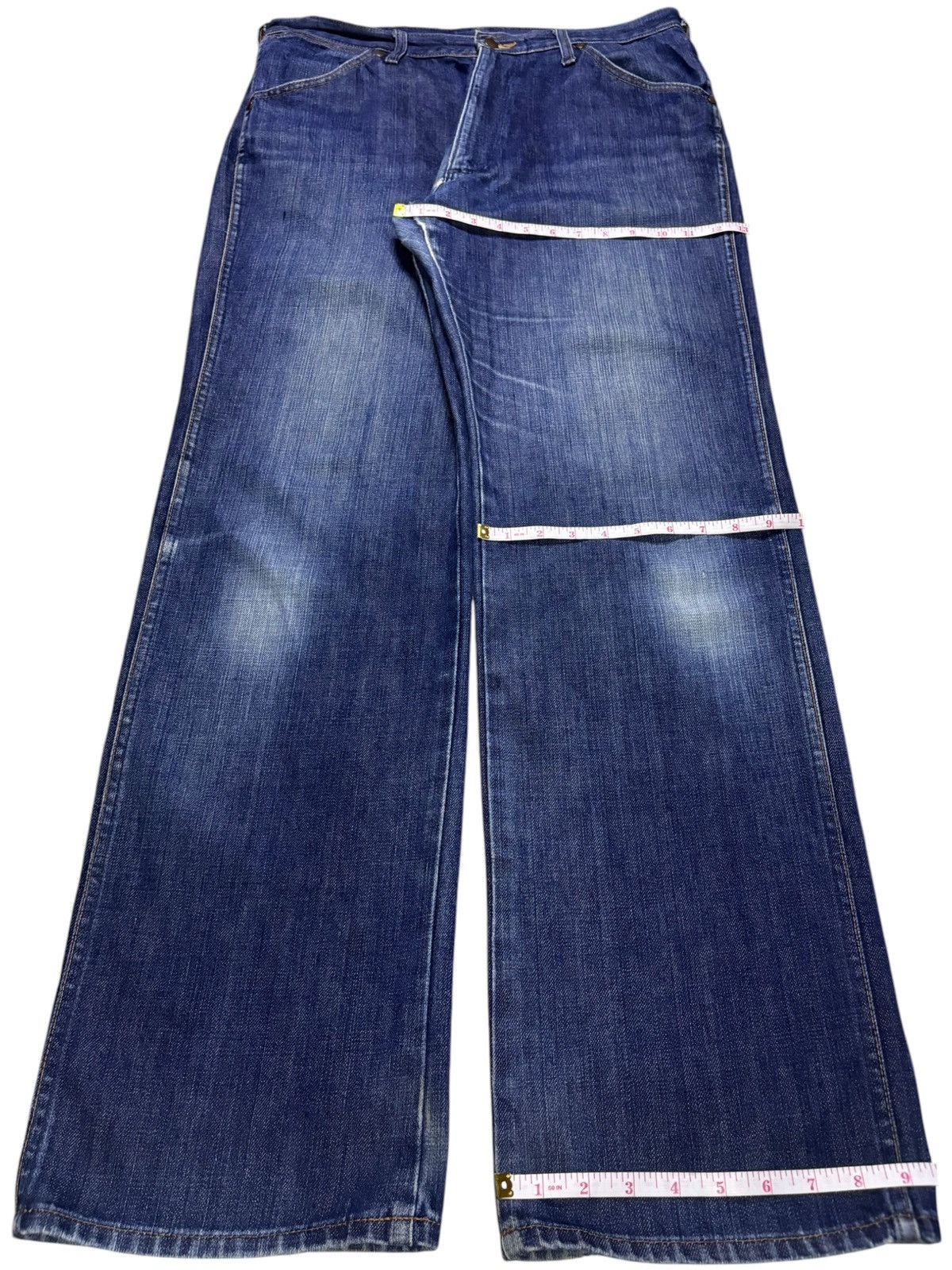 Wrangler Vintage Wrangler Blue Wash Distressed Loose Baggy Jeans Size US 36 / EU 52 - 15 Thumbnail