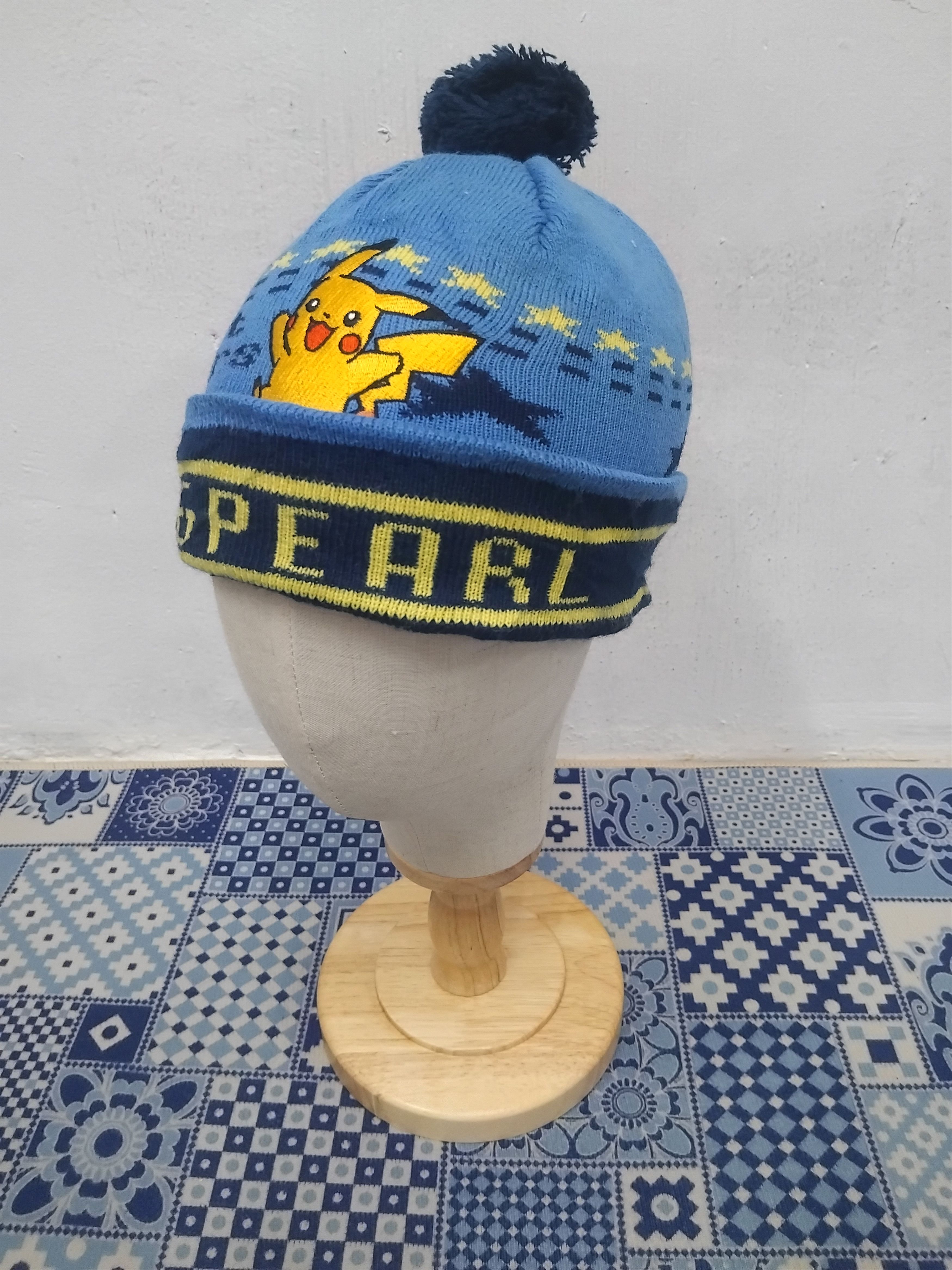 Cartoon Network 💥Pikachu blue colour beanie Size ONE SIZE - 1 Thumbnail