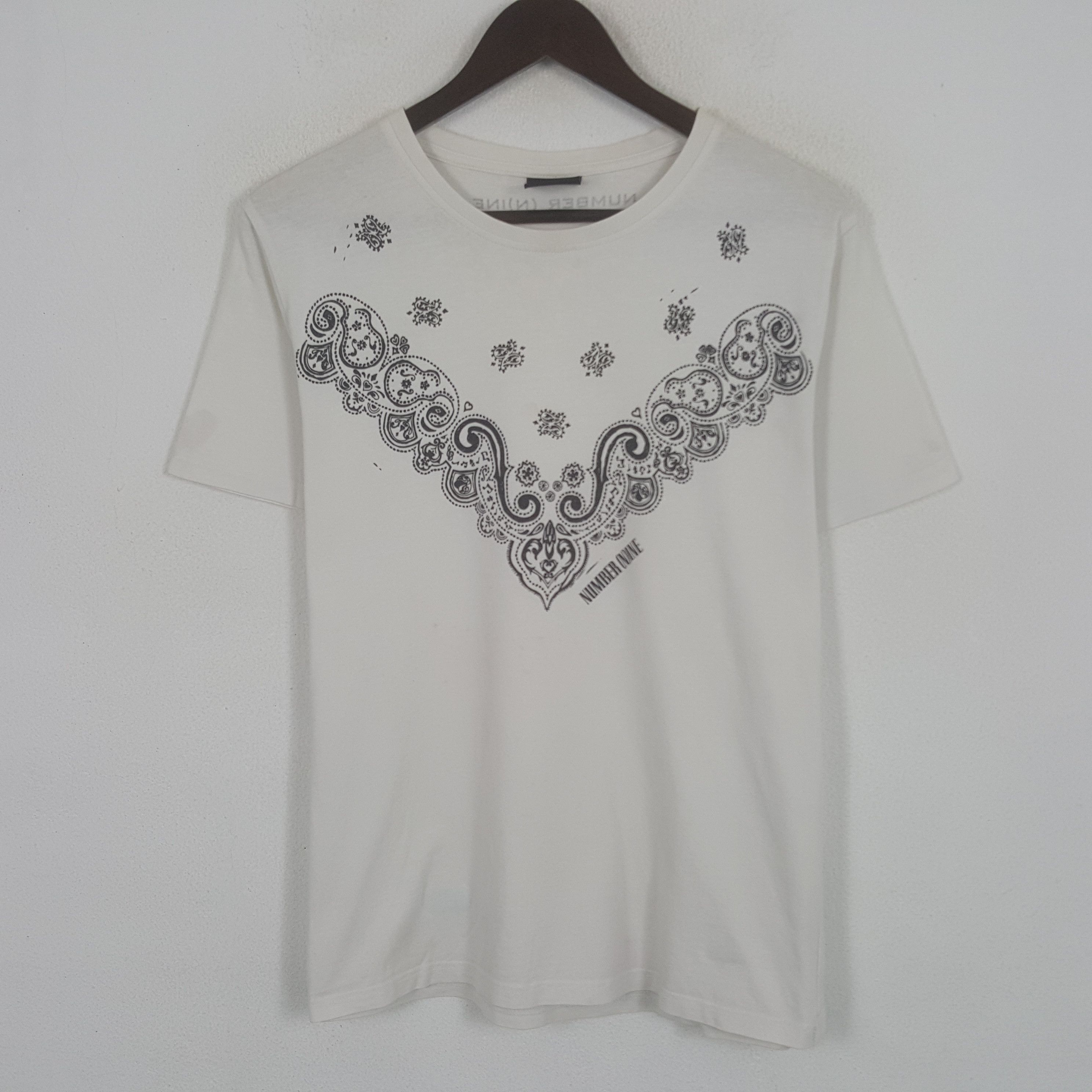 Japanese Brand × Number (N)ine × Vintage Vintage Number (N)ine x Marlboro Custom Art Logo Tshirt Size US M / EU 48-50 / 2 - 1 Thumbnail