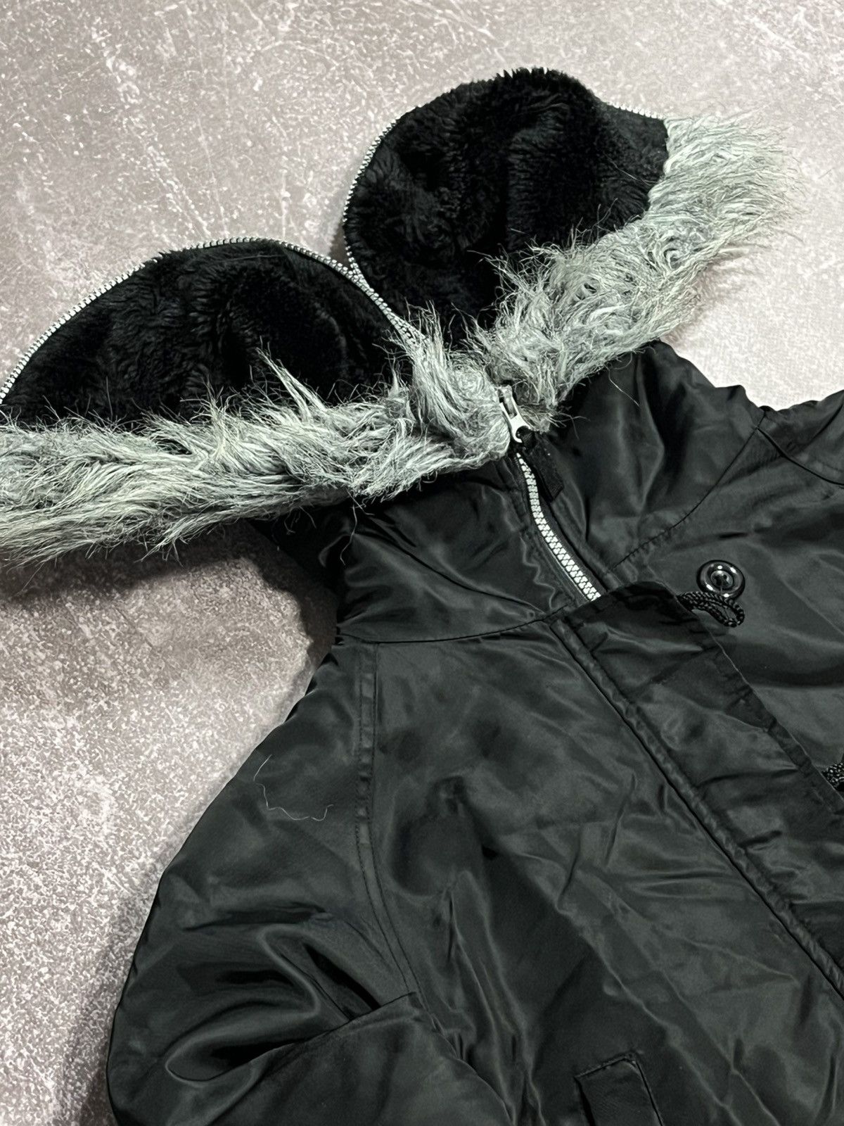Japanese Brand 00s lgb if six was nine style cropped 2nd faux fur jacket Size M / US 6-8 / IT 42-44 - 3 Thumbnail