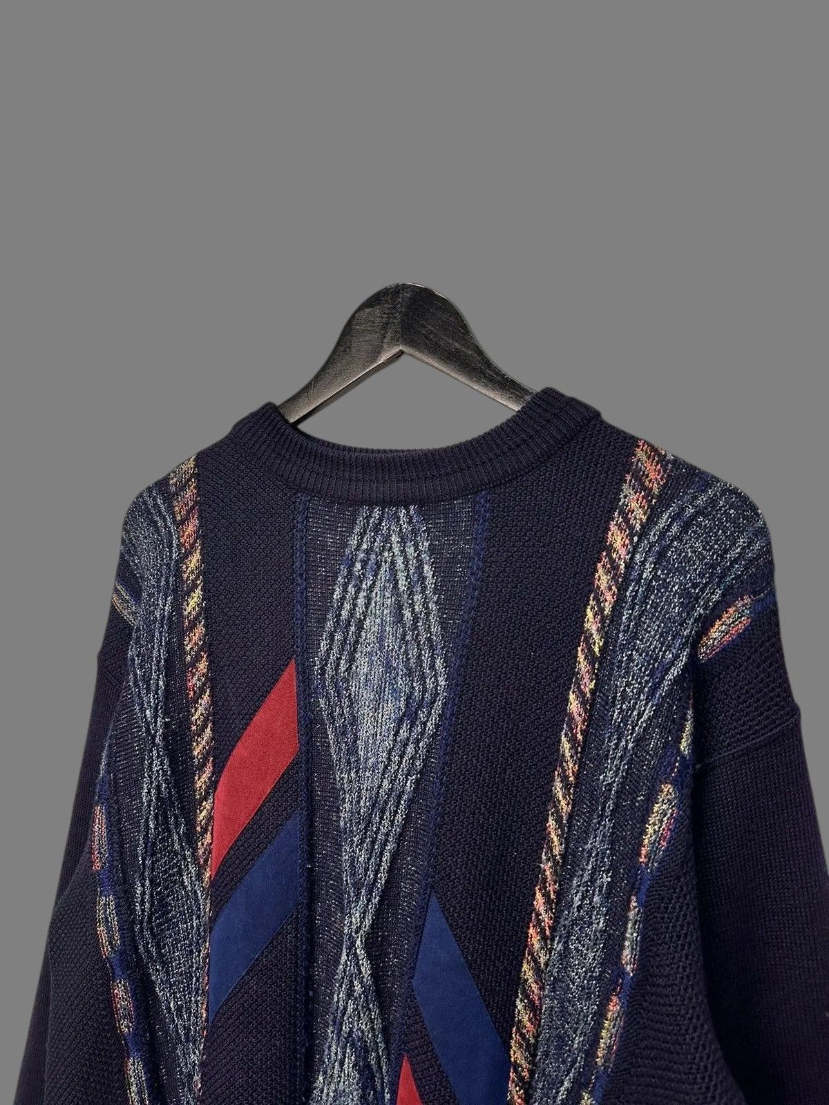 Carlo Colucci Y2K Vintage Gothic Sweater Distressed Diesel Kapital Style Size US L / EU 52-54 / 3 - 5 Thumbnail