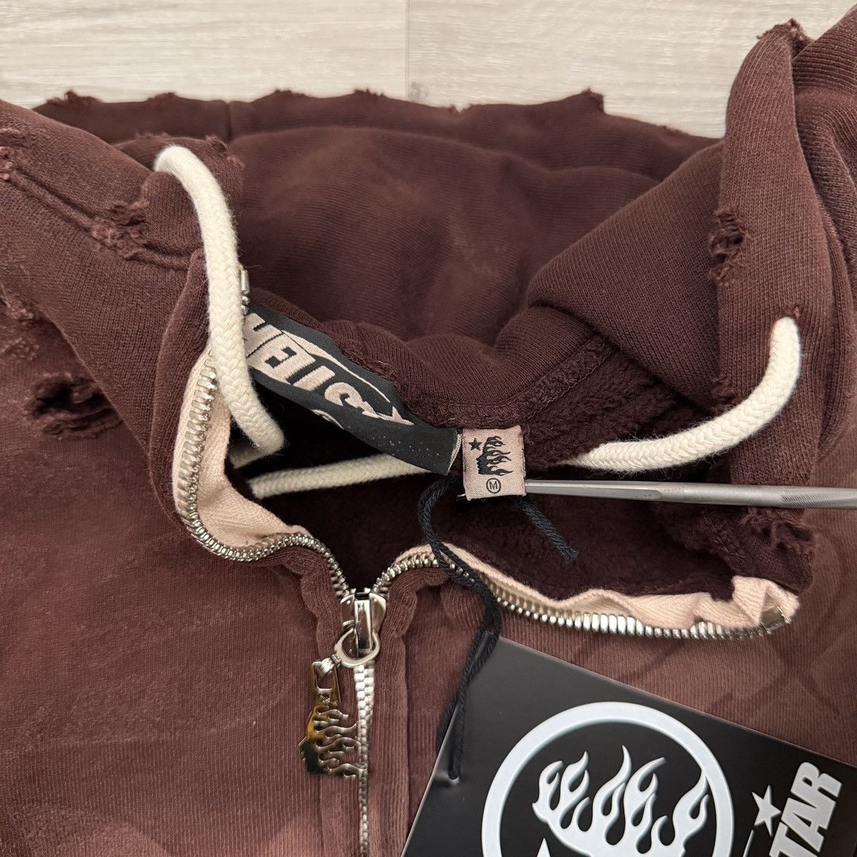 HELLSTAR Hellstar Tribal Zip Up Hoodie Laser Size US M / EU 48-50 / 2 - 6 Thumbnail