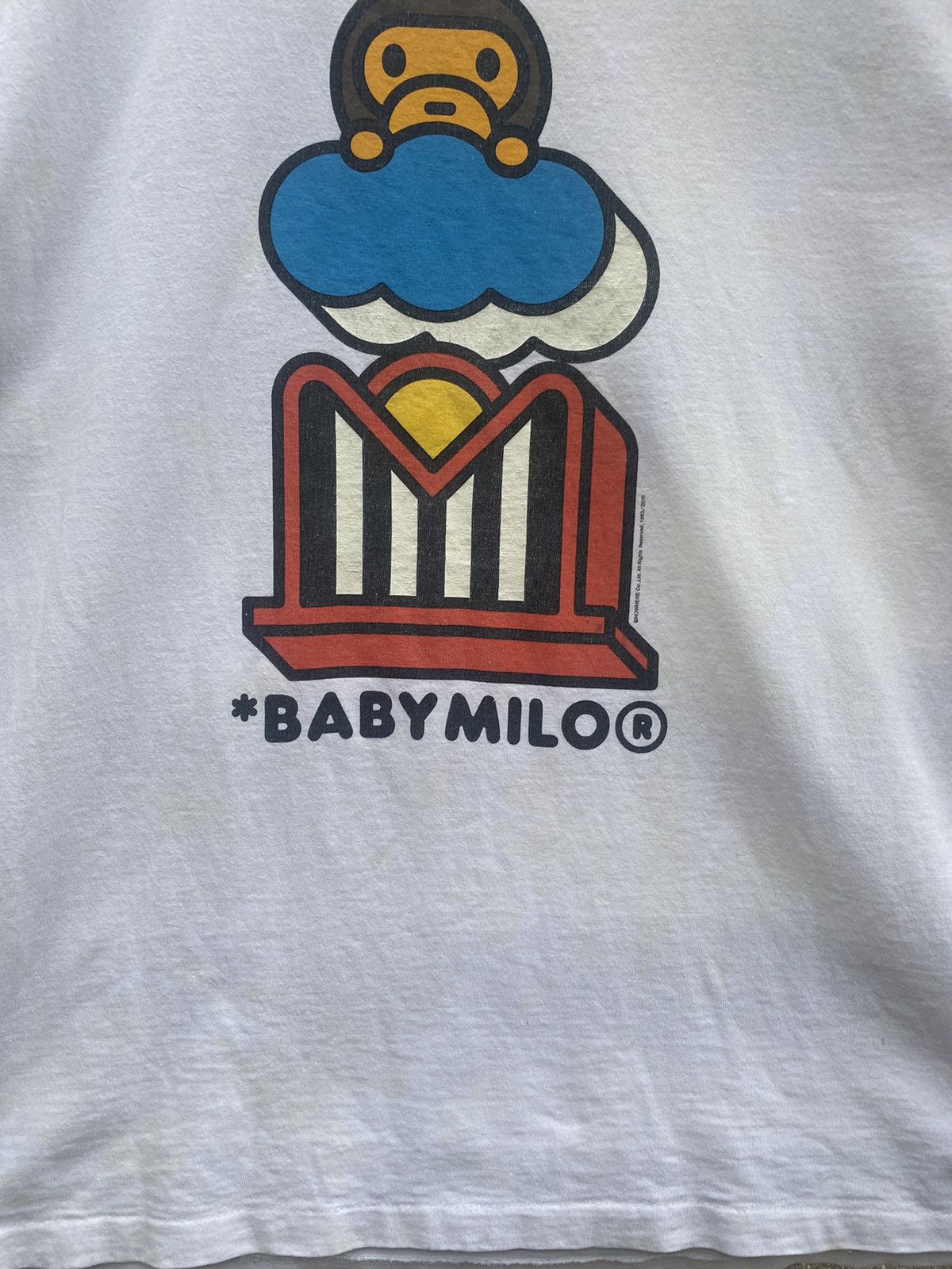 Bape Baby Milo Tee Size US L / EU 52-54 / 3 - 15 Thumbnail