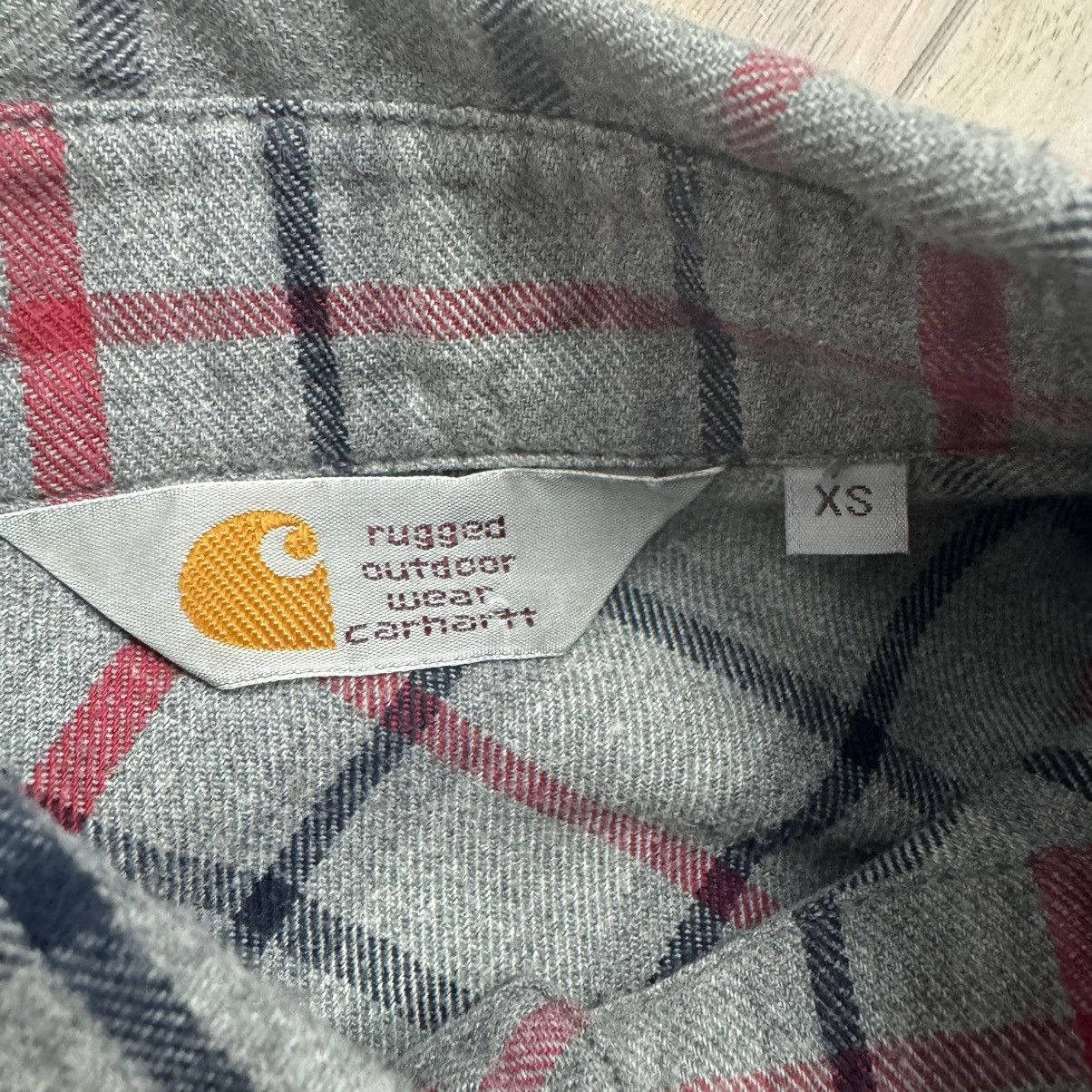 Carhartt Carhartt Checkered Grey Long Sleeve Button Up Shirt Size US XS / EU 42 / 0 - 8 Thumbnail