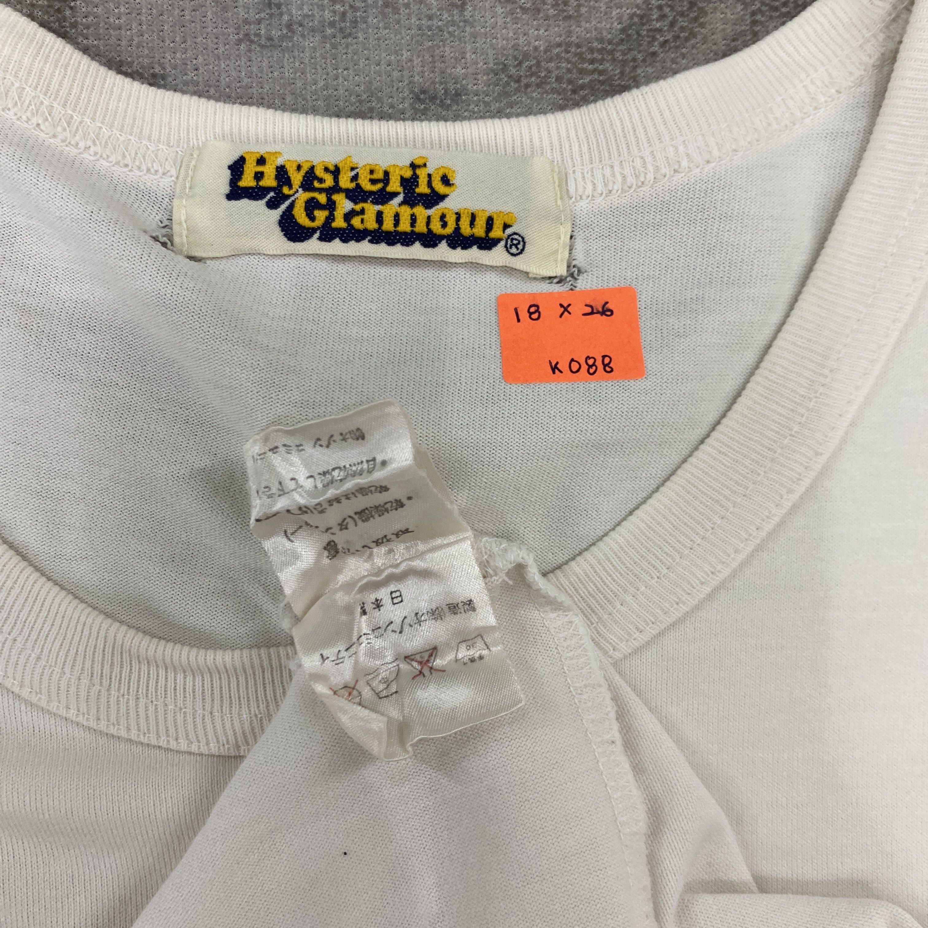 Hysteric Glamour Vintage Hysteric Glamour Airlines T-Shirt - K088 Size US S / EU 44-46 / 1 - 3 Thumbnail