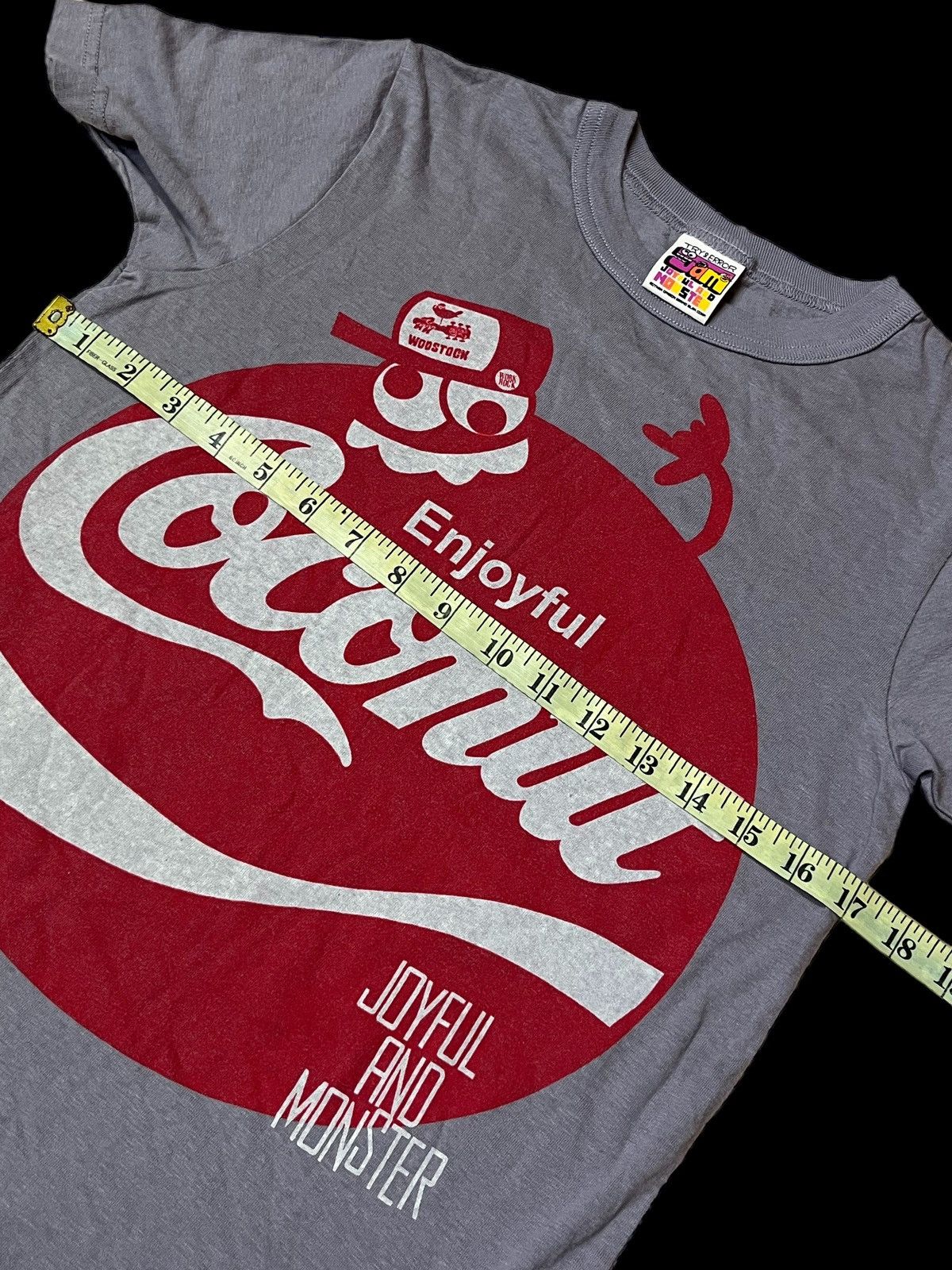 Japanese Brand ARCHIVE JOYFUL MONSTER GRAND SLAM PARODY COCA COLA T SHIRT Size US XS / EU 42 / 0 - 4 Thumbnail